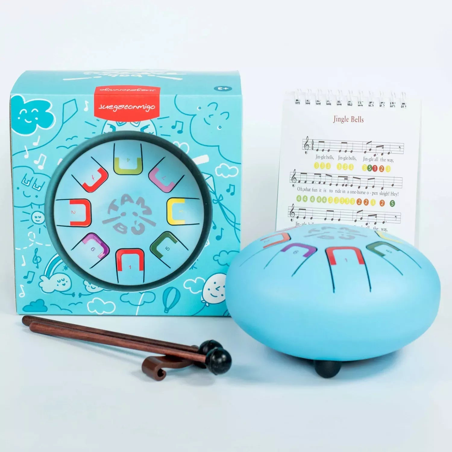 Zungentrommel Baby Tambu Sky Kite (Hellblau) JuegaConmigo - malmichbunt.de