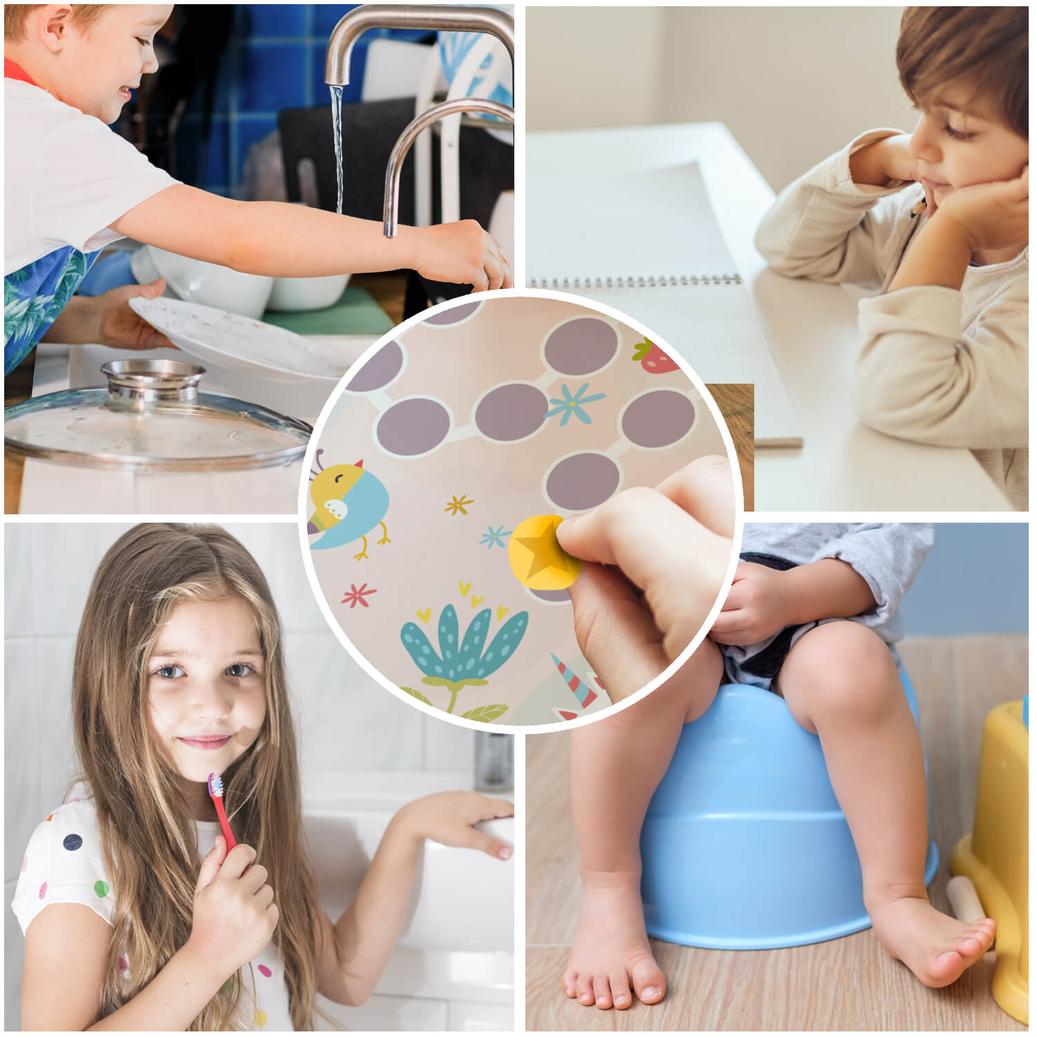 10 Belohnungstafeln für Kinder - Motiv Fantasie Jeka - malmichbunt.de