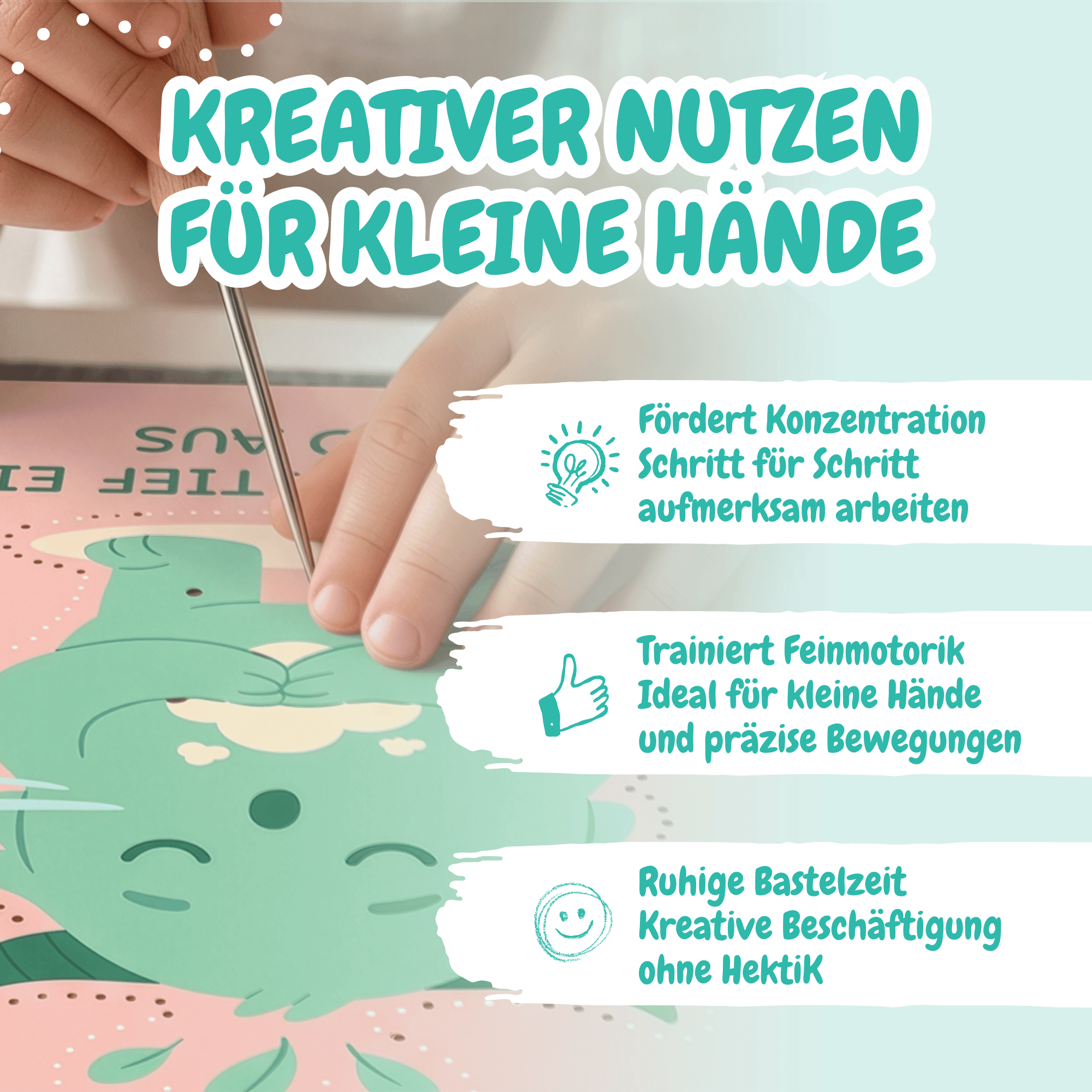 10 Prickelvorlagen Mutmachbande Jeka - malmichbunt.de