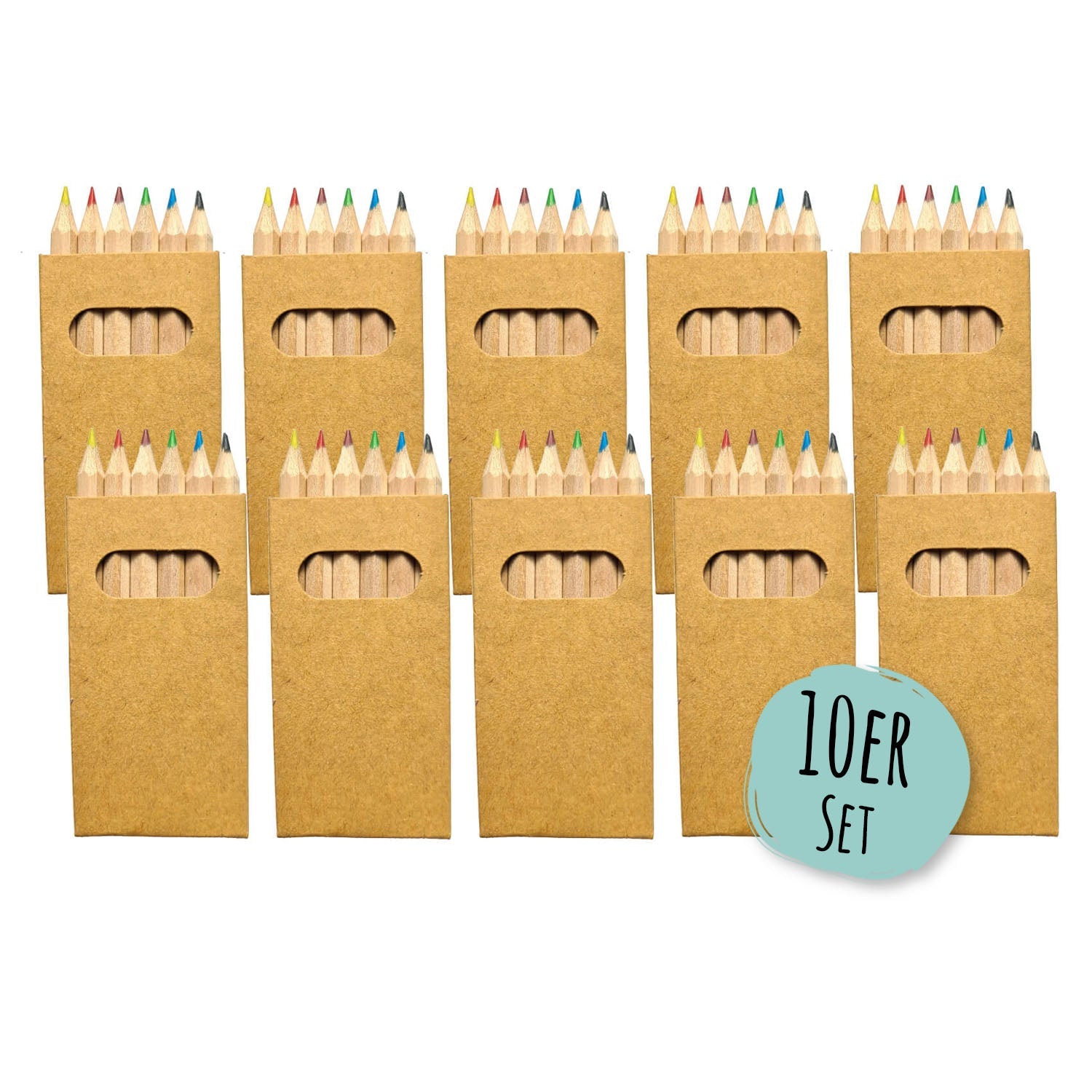 10er Set Buntstifte für Kinder Jeka - malmichbunt.de