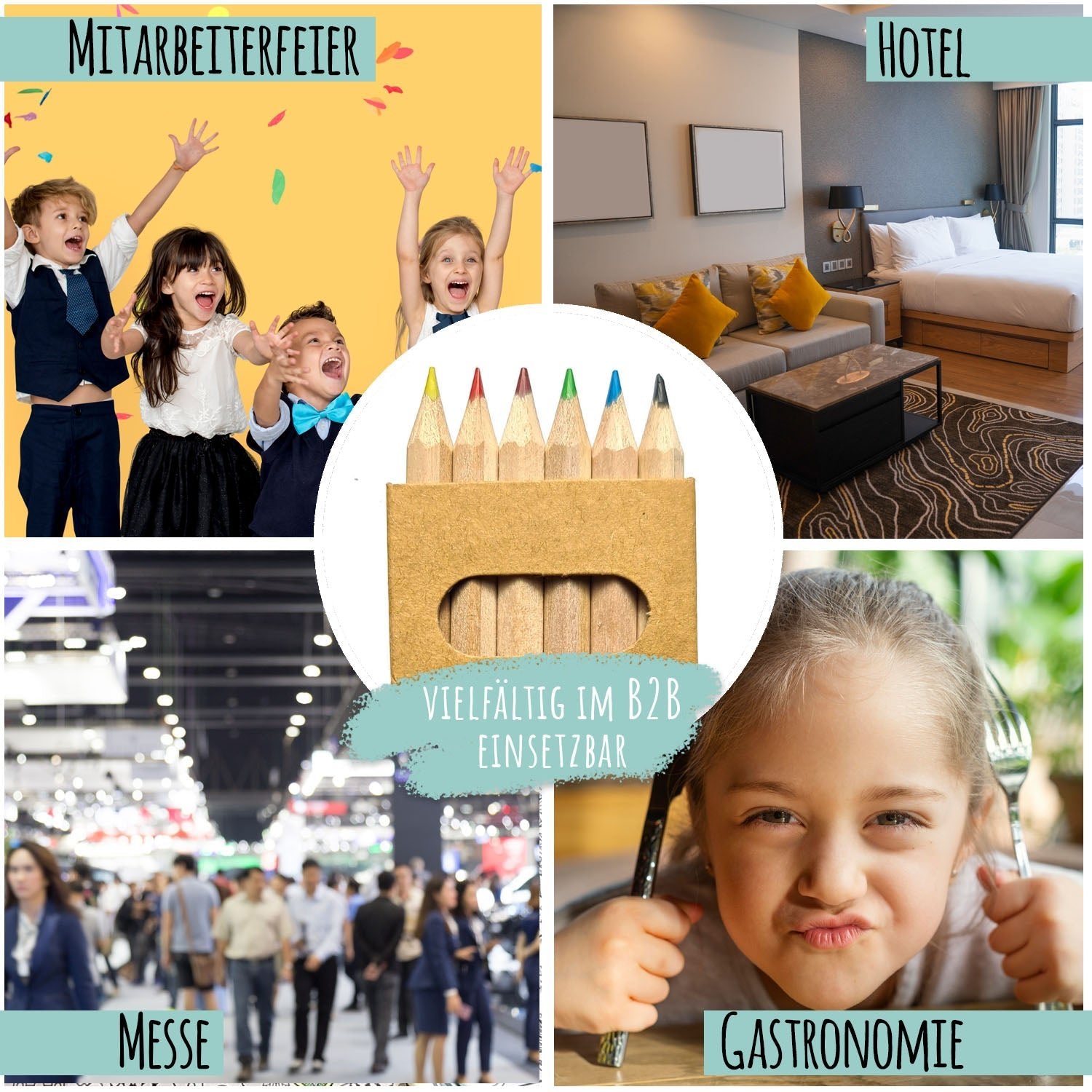 10er Set Buntstifte für Kinder Jeka - malmichbunt.de