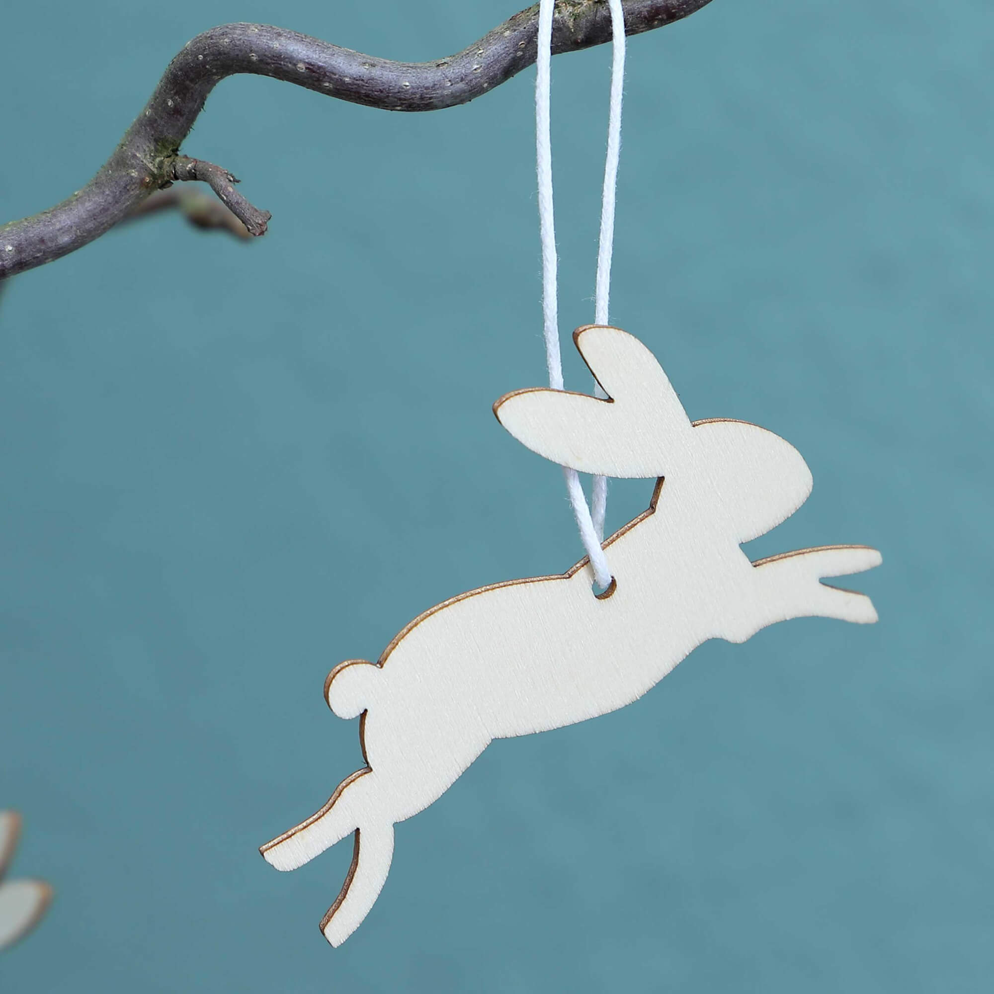 12 Osteranhänger aus Holz Papierdrachen - malmichbunt.de