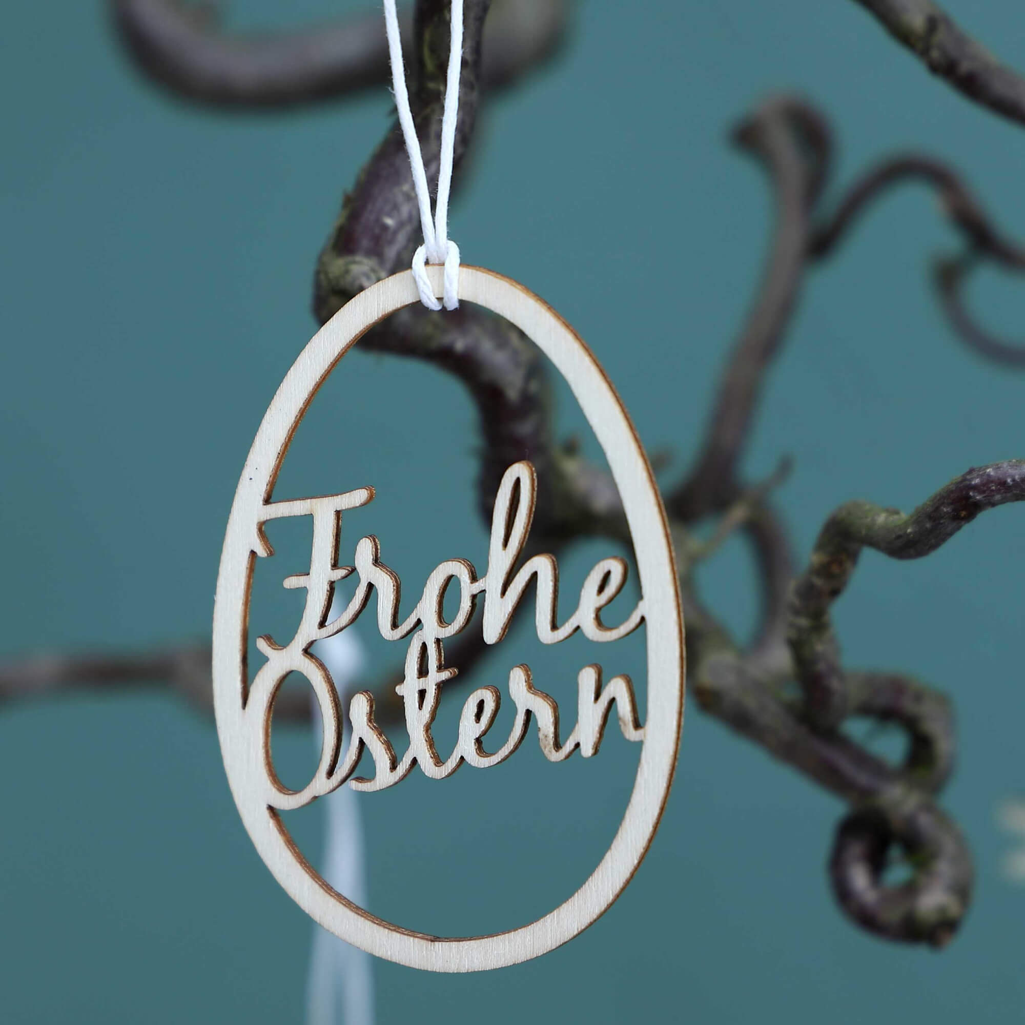 12 Osteranhänger aus Holz Papierdrachen - malmichbunt.de