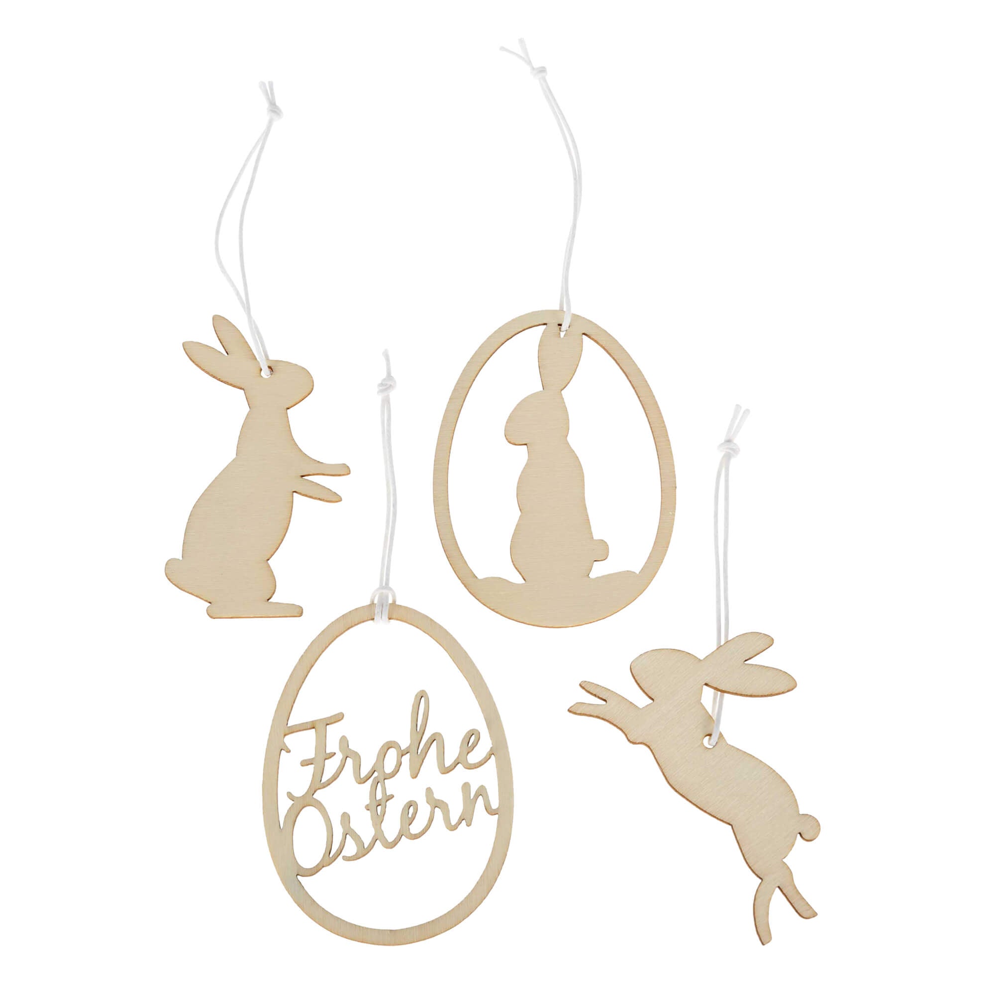 12 Osteranhänger aus Holz Papierdrachen - malmichbunt.de