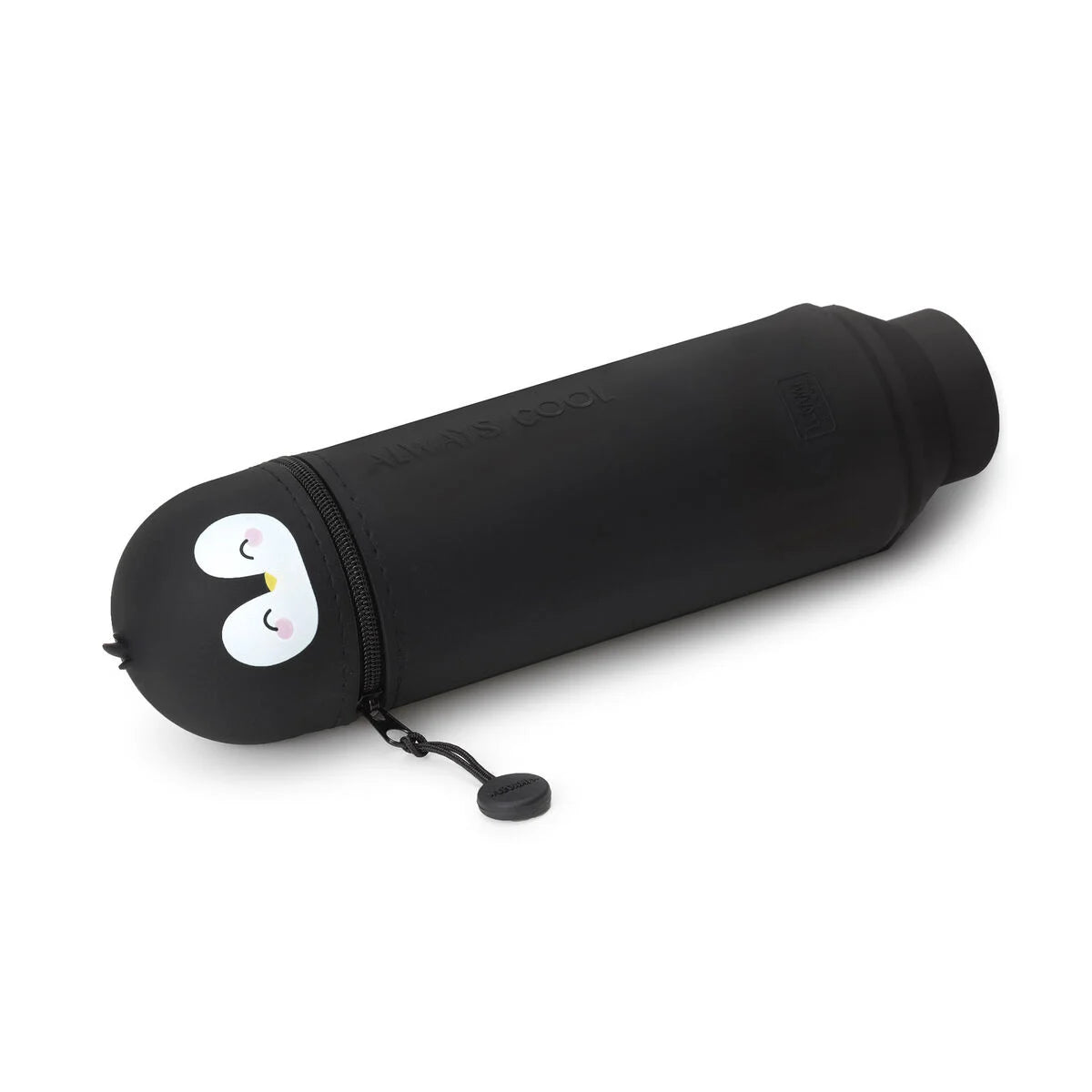 2 - in - 1 - Federmäppchen aus Silikon - Pinguin Legami - malmichbunt.de