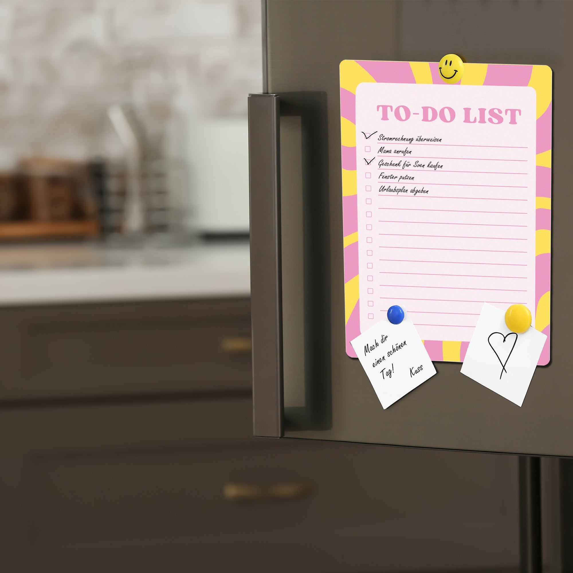 2 Notizblöcke To - Do List - Pink Jeka - malmichbunt.de