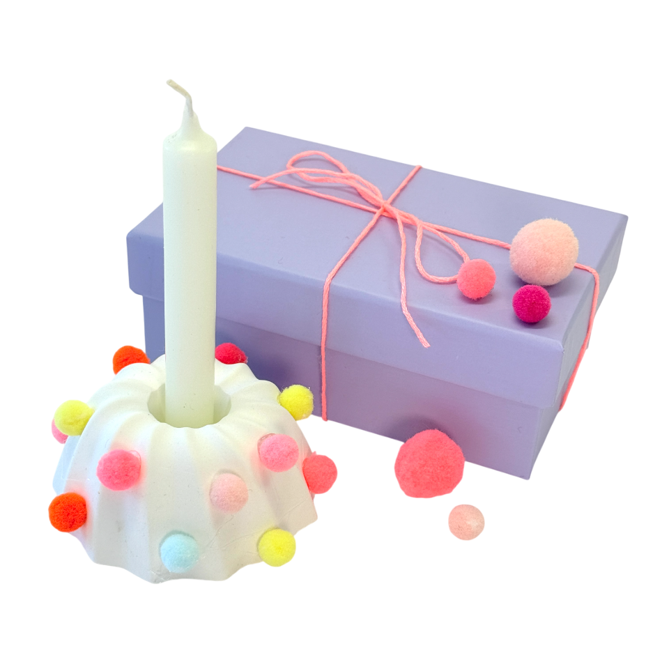 Lulubug PomPon Set, 500 Stück "Pastell"