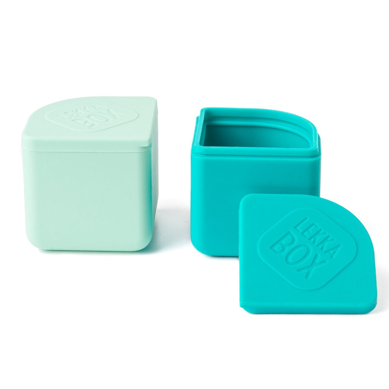 2er Set Lekkabox Silikondose - Ocean Lekkabox - malmichbunt.de
