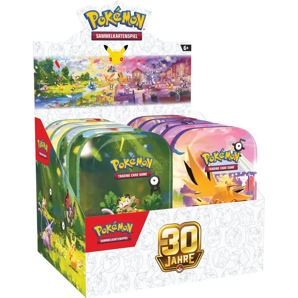 30 Jahre Pokémon: Mini-Tin 30 Jahre Sammelkartenspiel AMIGO - malmichbunt.de