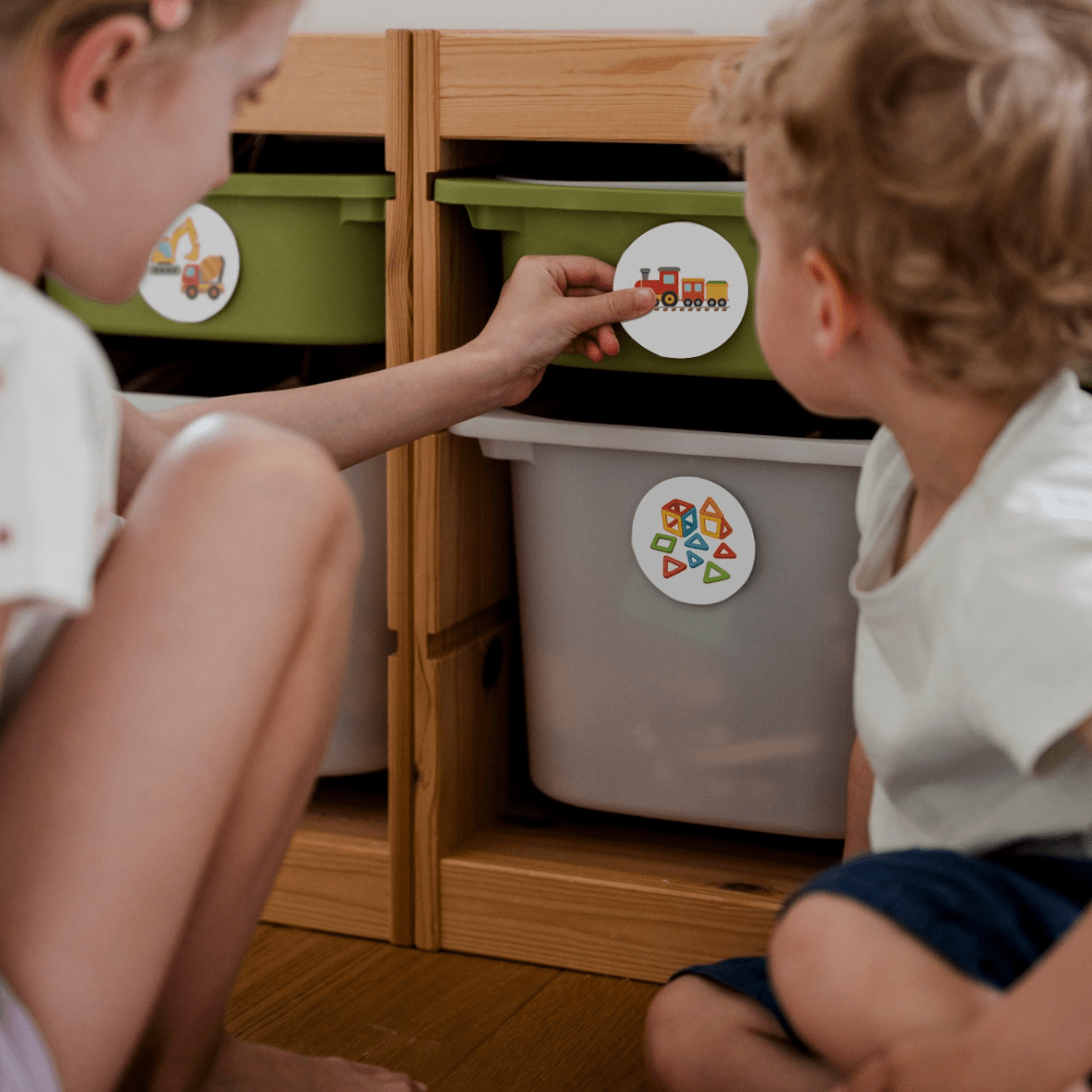 52 Ordnungssticker fürs Kinderzimmer - Hanniline HANNIline - malmichbunt.de