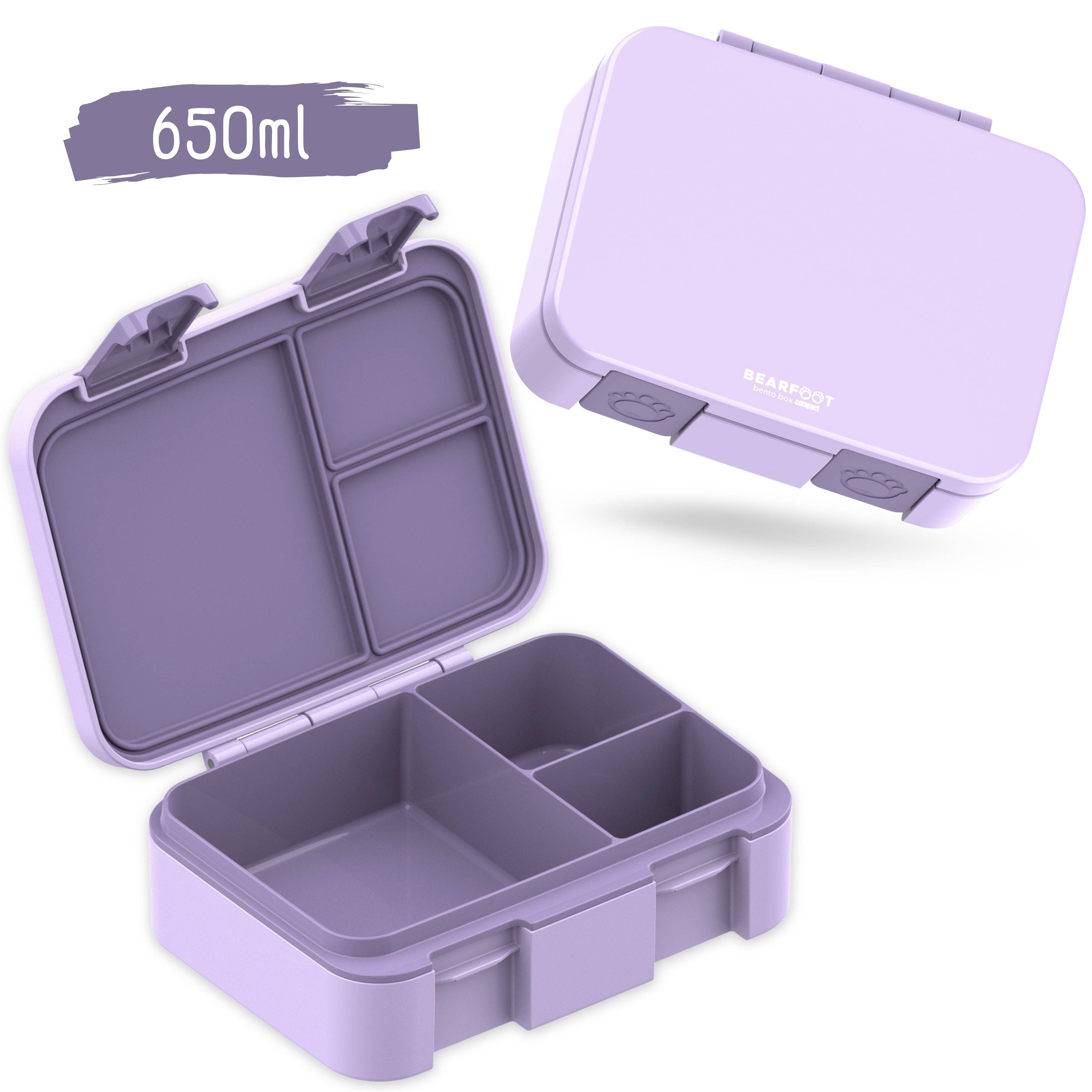 BEARFOOT Bento Box COMPACT - lila: 1.000ml