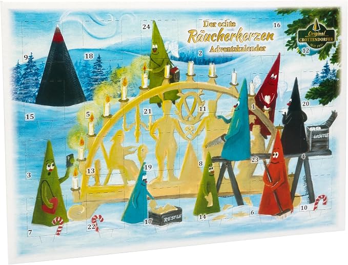 Crottendorfer Räucherkerzen Adventskalender 2026