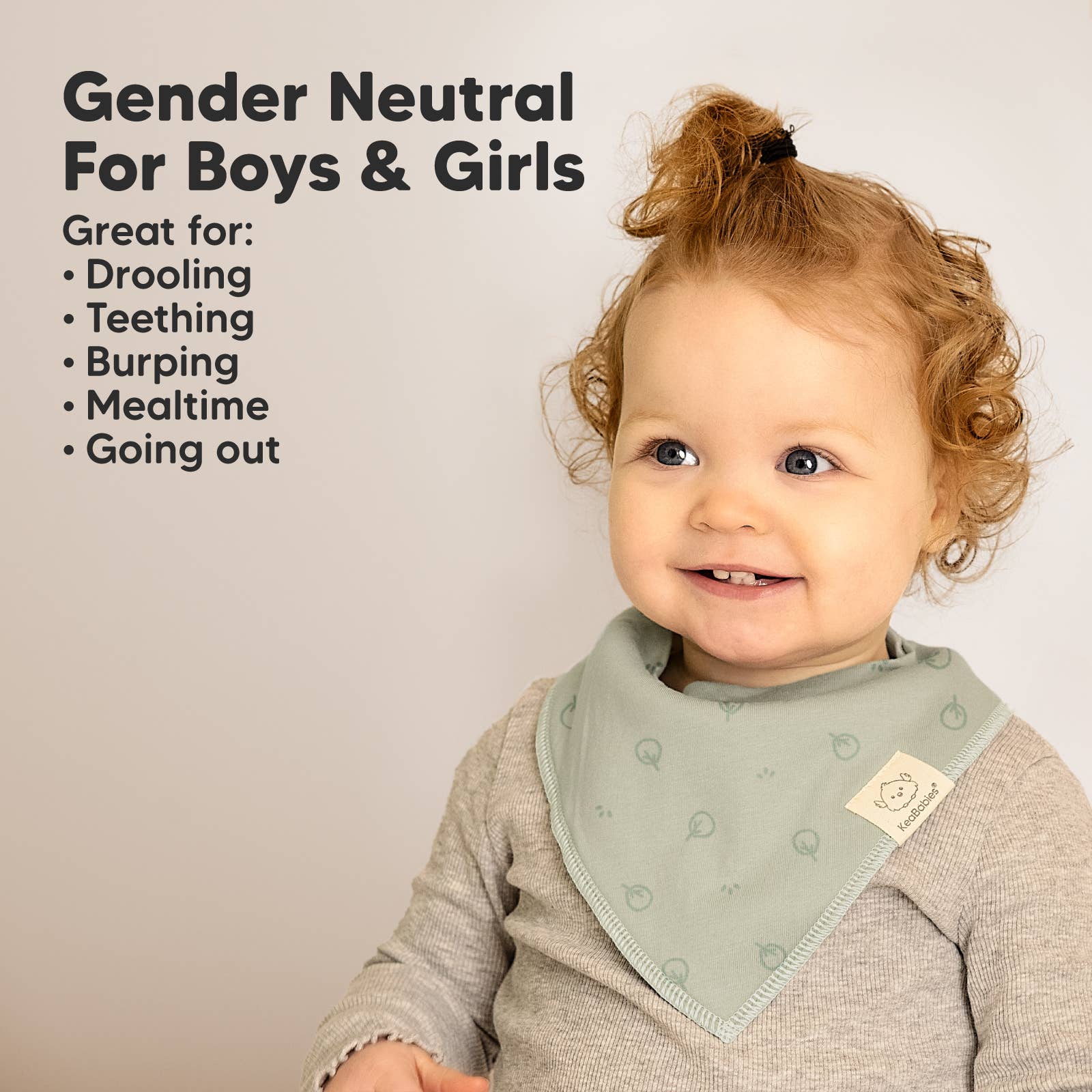 8er-Set Baby-Bandana-Lätzchen für Jungen und Mädchen: Nordisch KeaBabies - malmichbunt.de