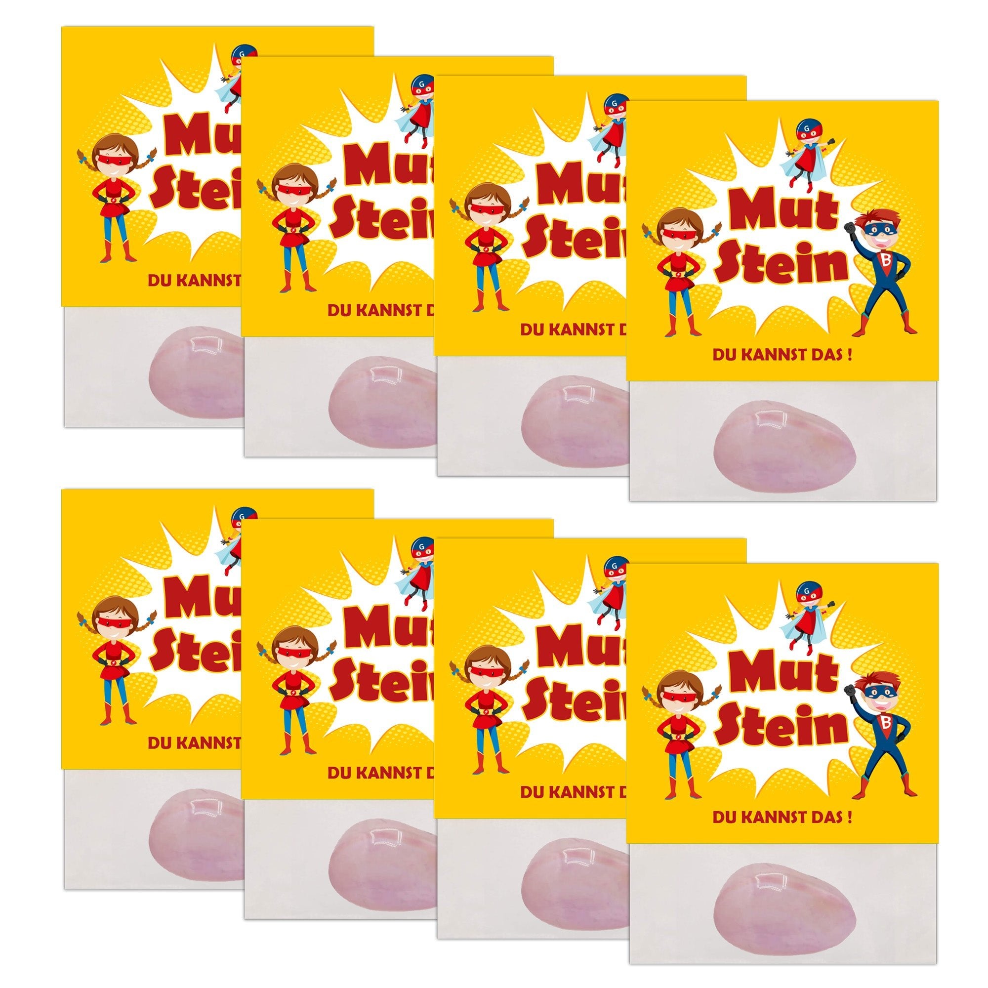 8er Set Glückssteine Mut Jeka - malmichbunt.de