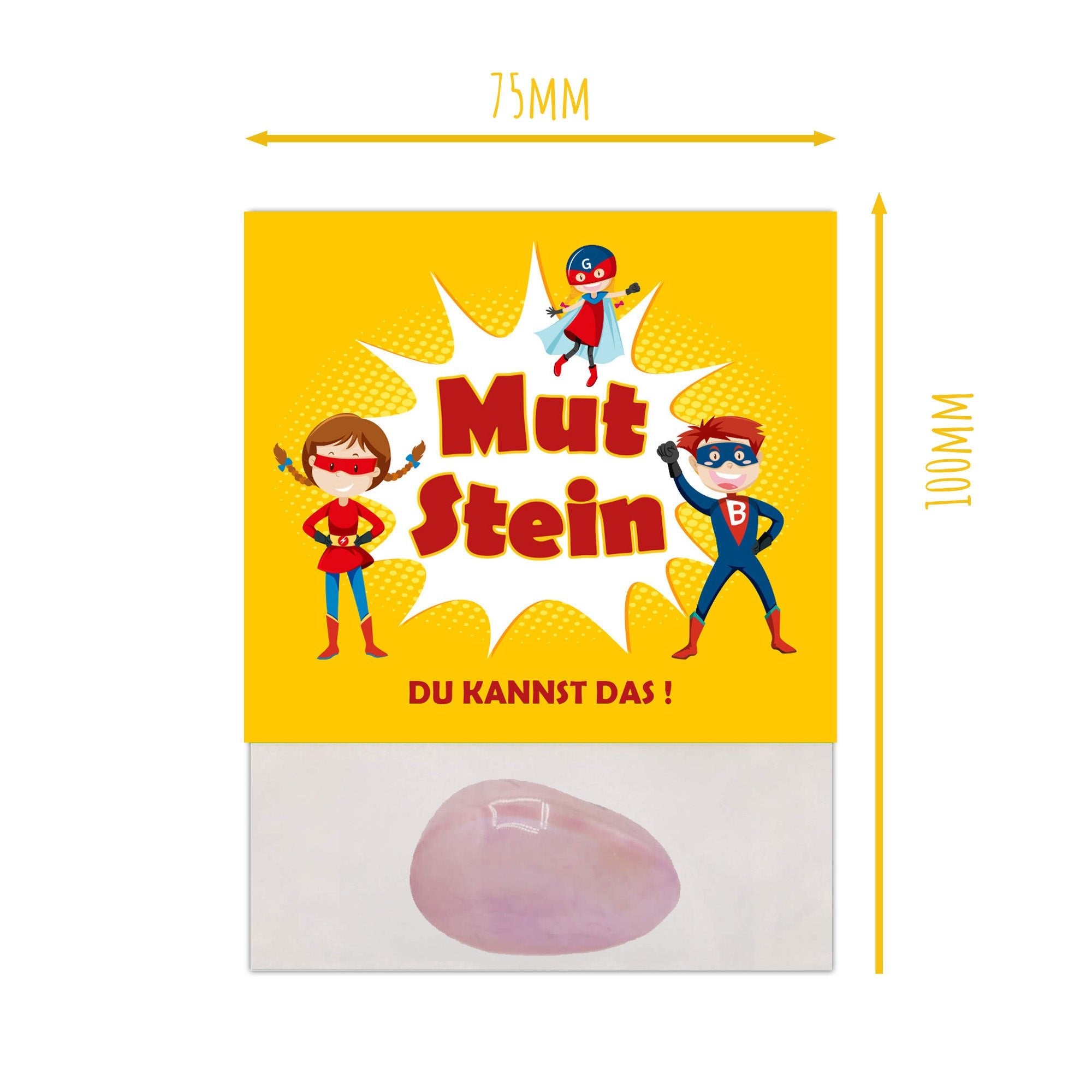 8er Set Glückssteine Mut Jeka - malmichbunt.de