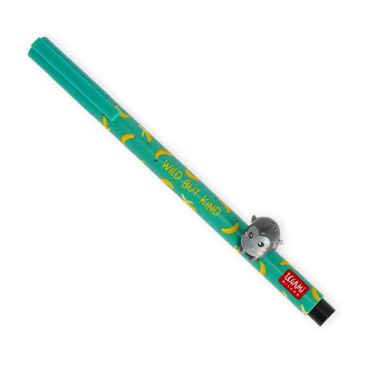 Lovely Friends Stift mit Deko-Tierchen Gorilla „Wild but Kind“