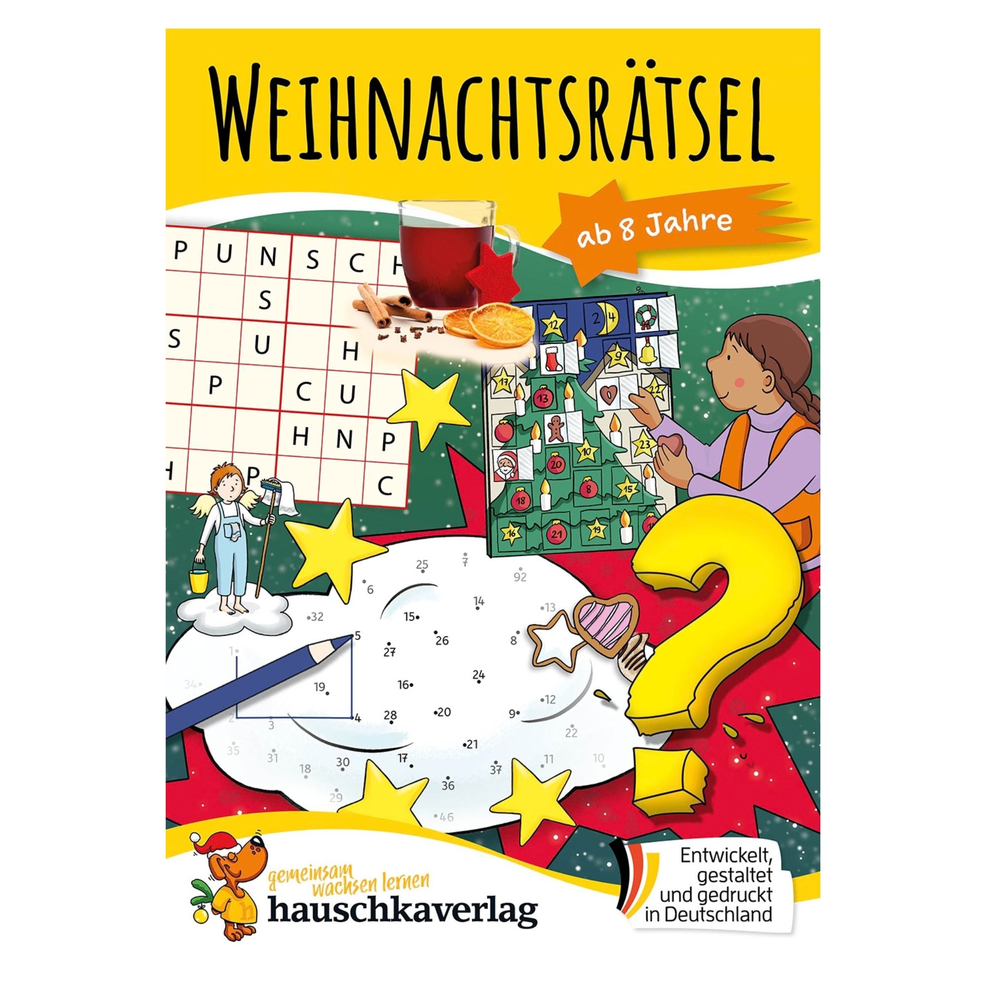 Weihnachtsrätsel ab 8 Jahre - Rätselblock Nr. 372