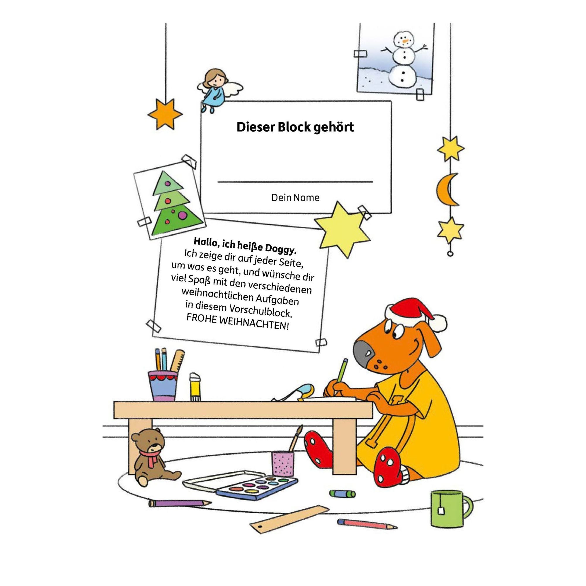 Weihnachtsrätsel ab 5 Jahre - Rätselblock Nr. 391