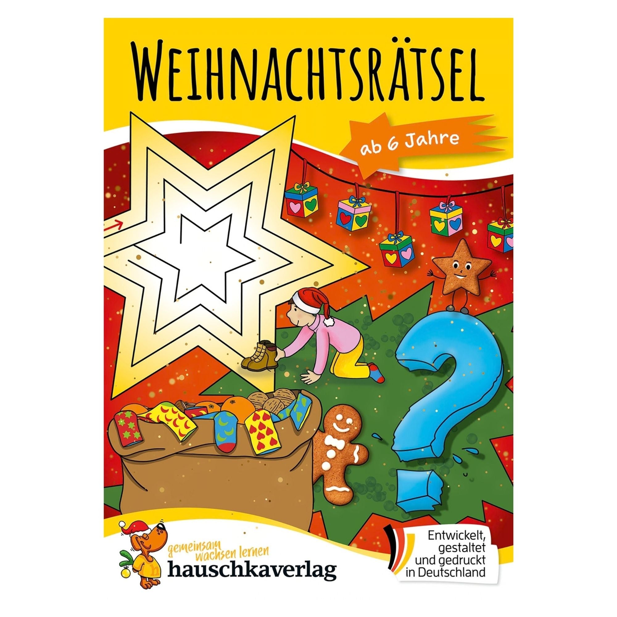 Weihnachtsrätsel ab 6 Jahre - Rätselblock Nr. 370
