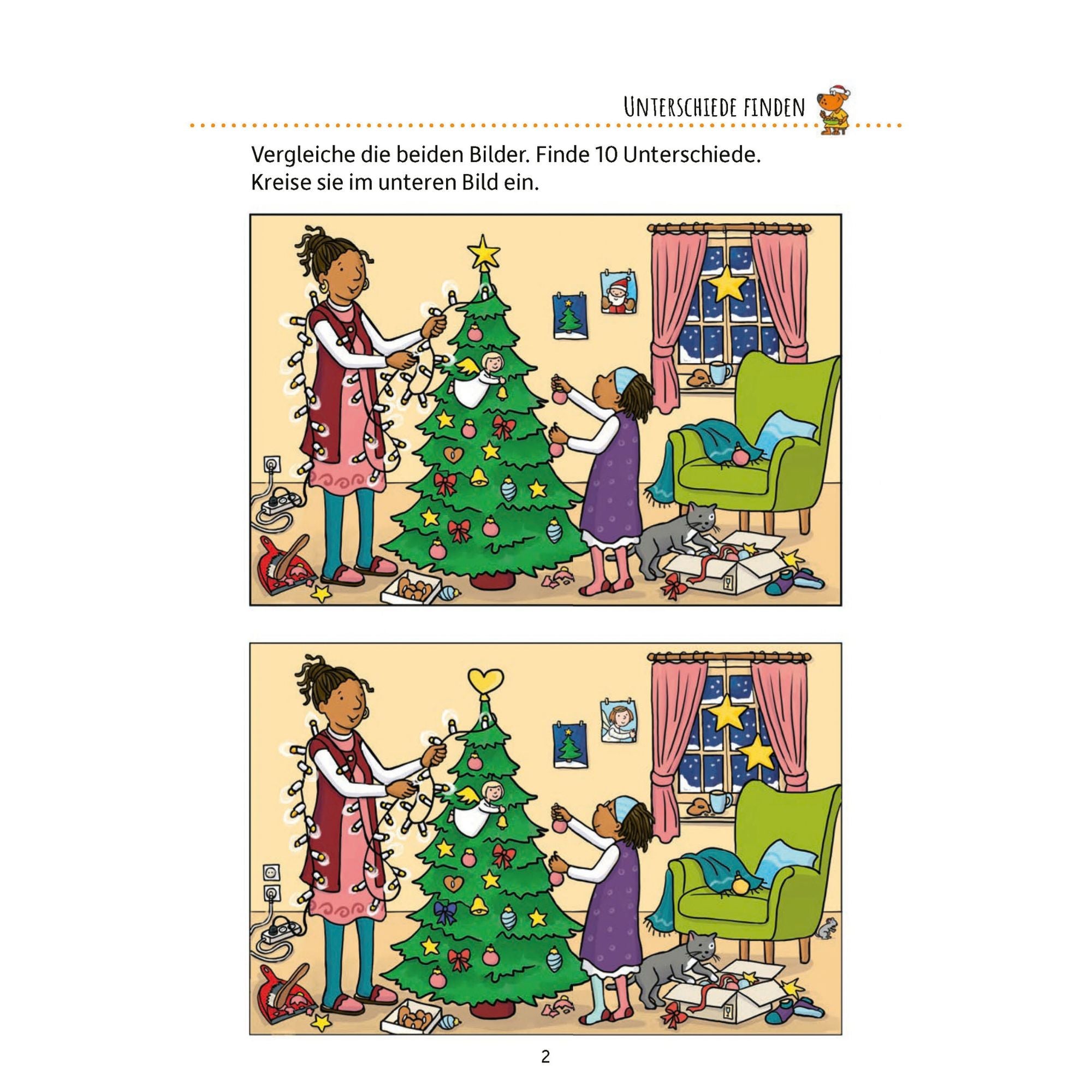 Weihnachtsrätsel ab 7 Jahre - Rätselblock Nr. 371