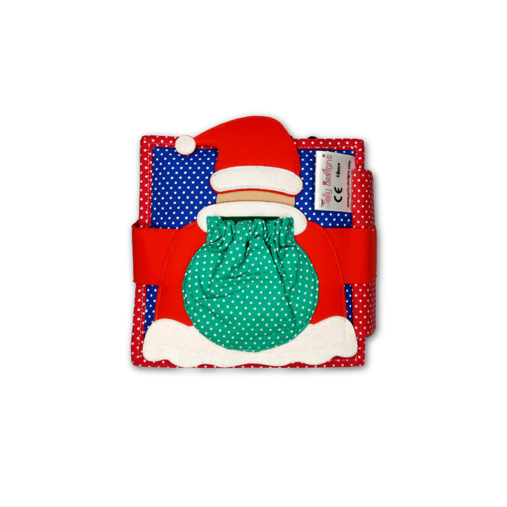 Mini Quiet Book "Weihnachten" (ab 18 Monaten) Jolly Designs - malmichbunt.de