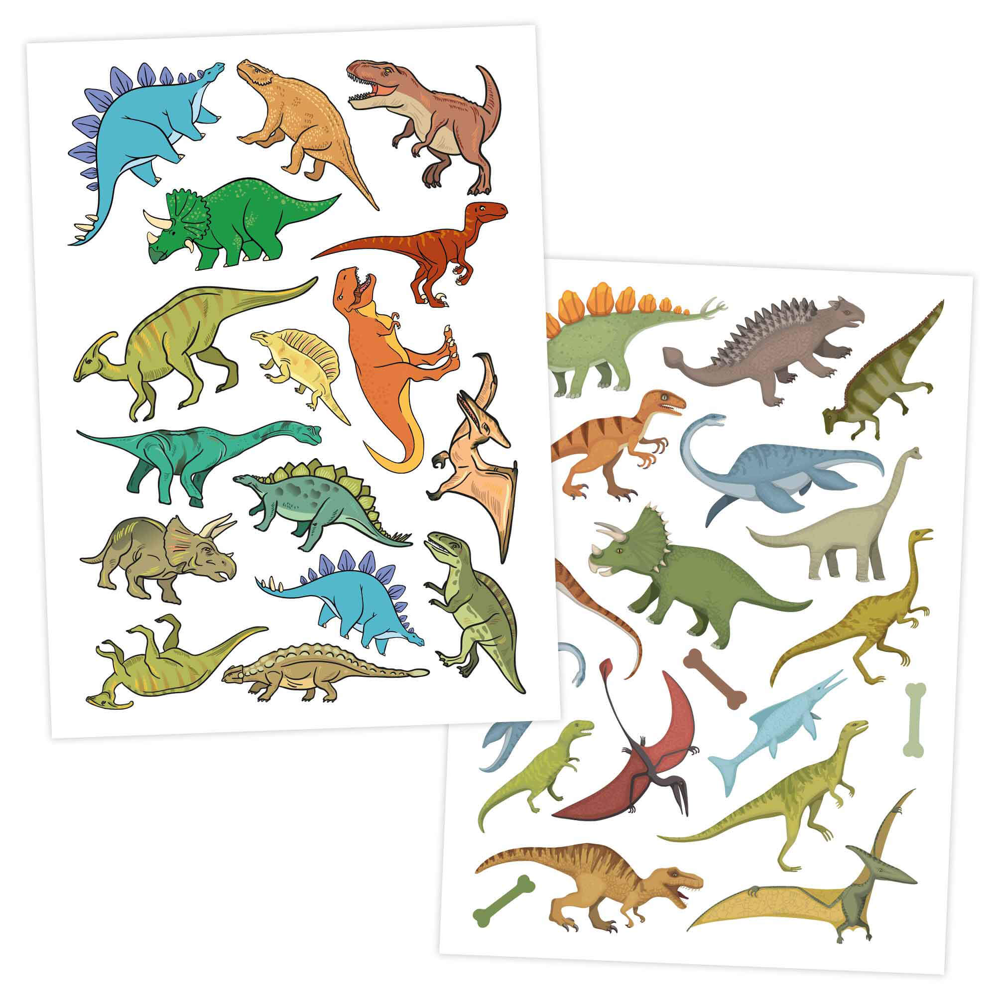 Papierdrachen Kindertattoos Dinos Papierdrachen - malmichbunt.de