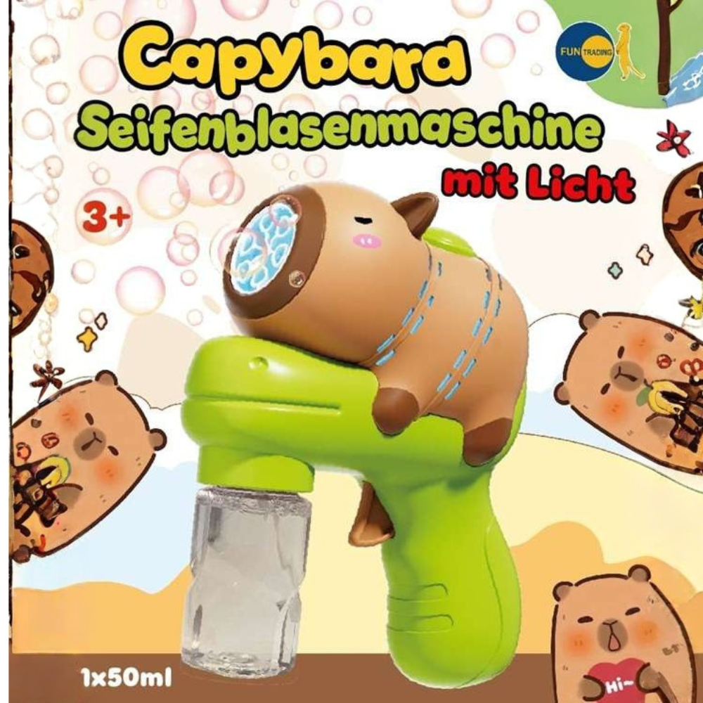 Funtrading - Seifenblasenmaschine Capybara