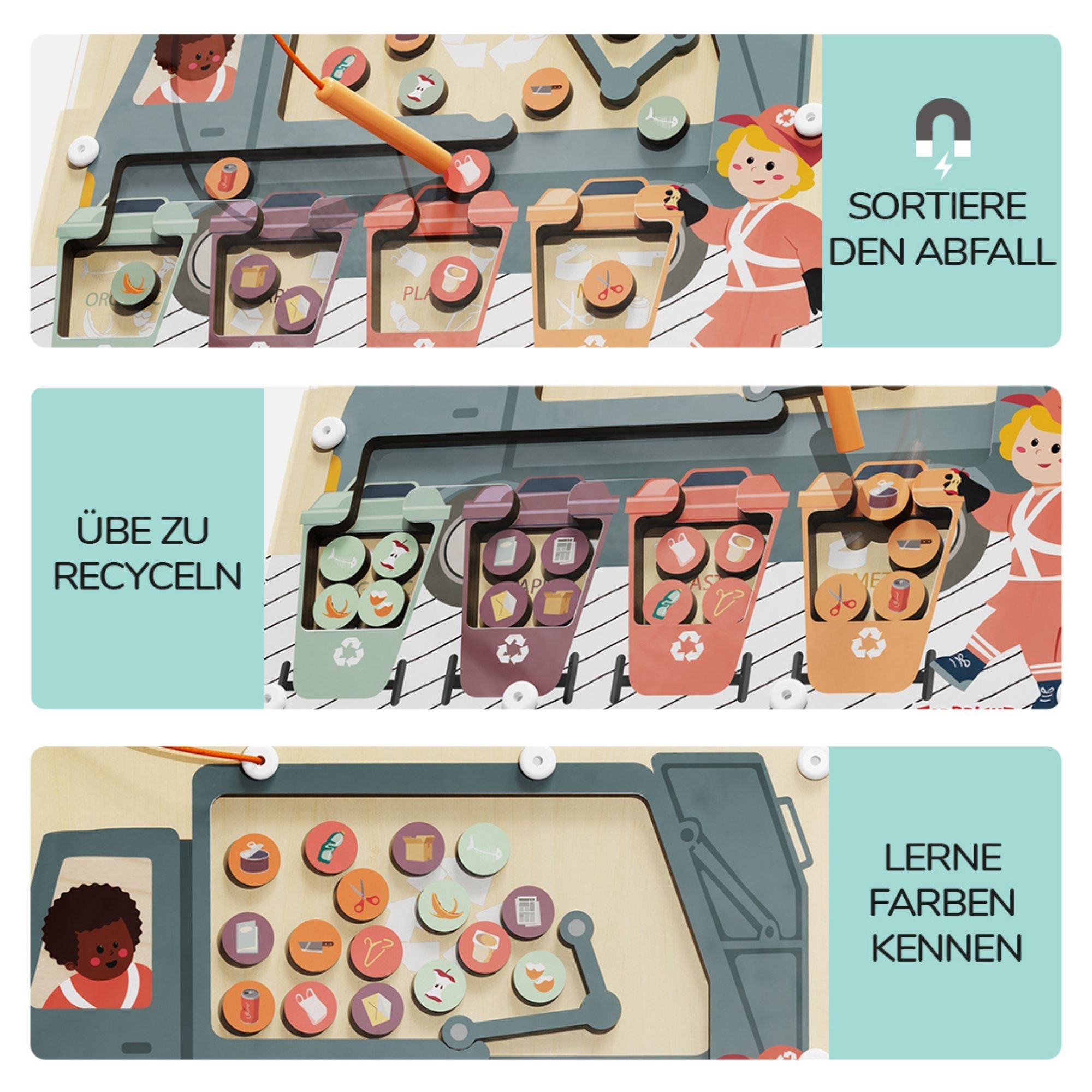 Abfall Sortierer TOPBRIGHT - malmichbunt.de