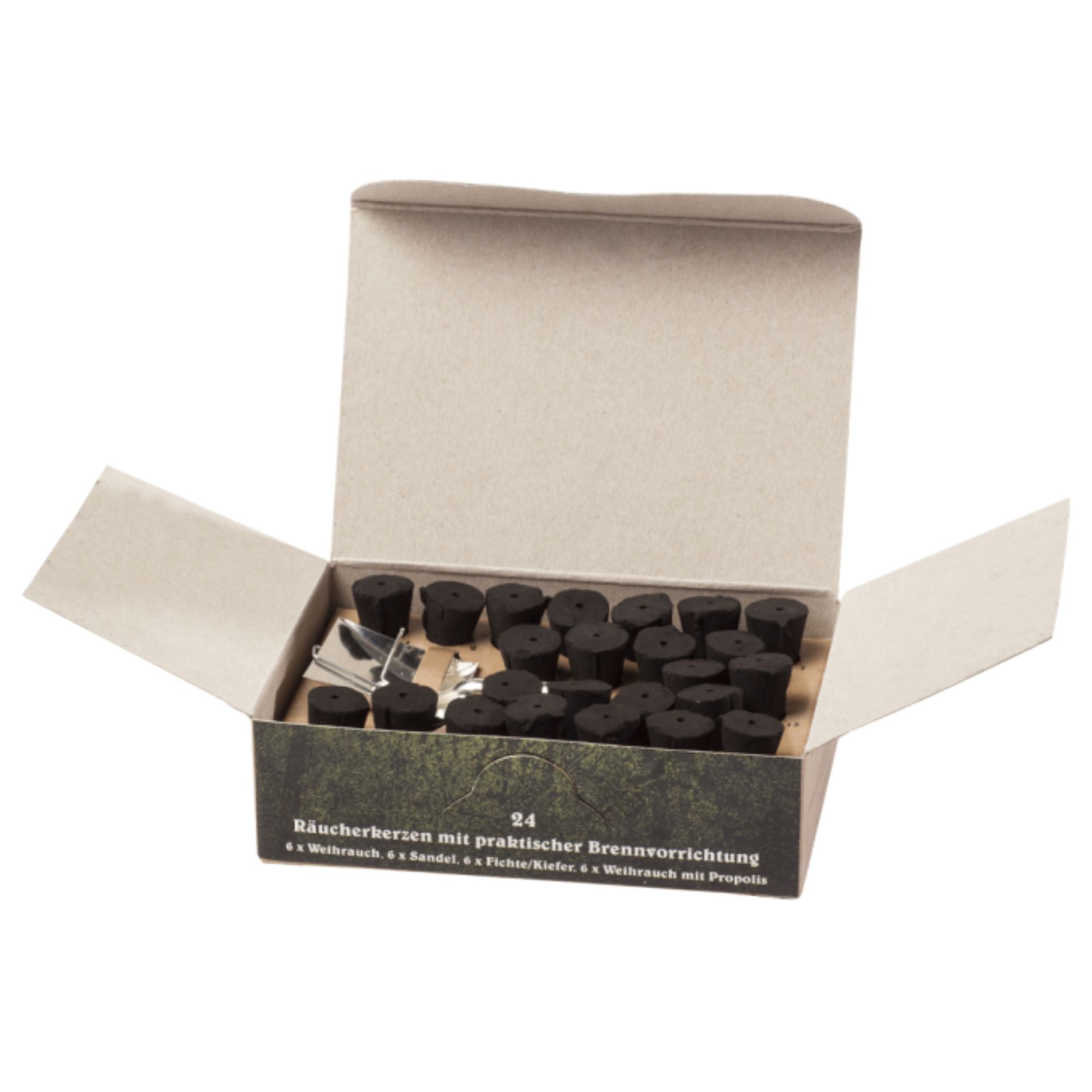 Adventskalender Räucherkerzen "Afach Annersch" Huss - malmichbunt.de