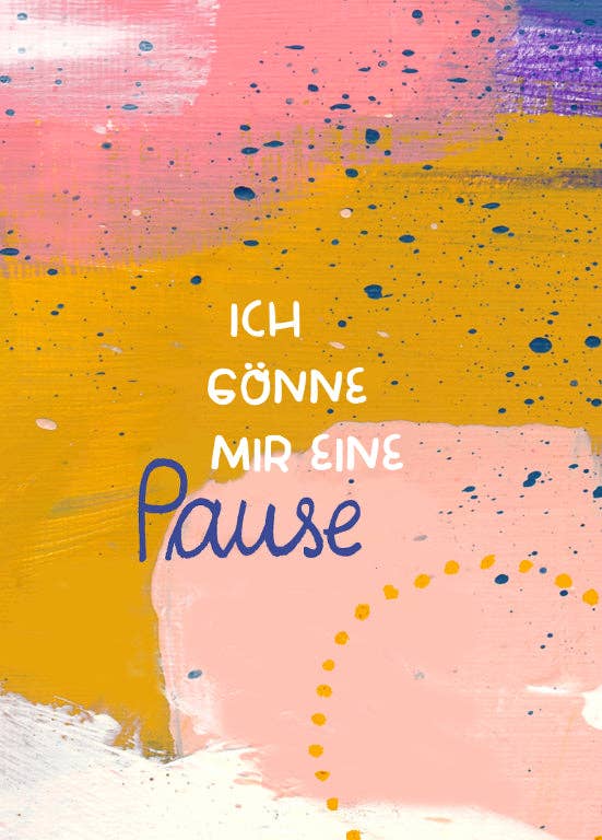 Affirmationskarten Set für Erwachsene - "Karten für ein gutes Leben" Frau Ottilie - malmichbunt.de