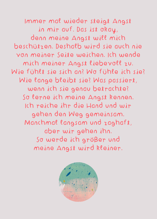 Affirmationskarten Set für Erwachsene - "Karten für ein gutes Leben" Frau Ottilie - malmichbunt.de