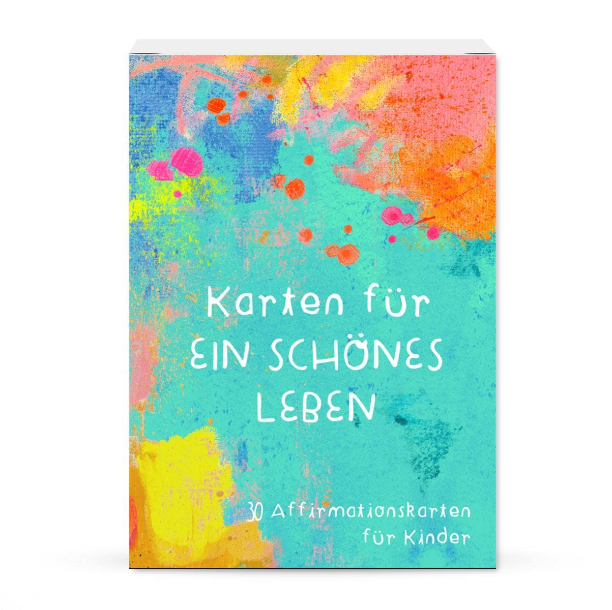 Affirmationskarten Set für Kinder - "Karten für ein schönes Leben" Frau Ottilie - malmichbunt.de
