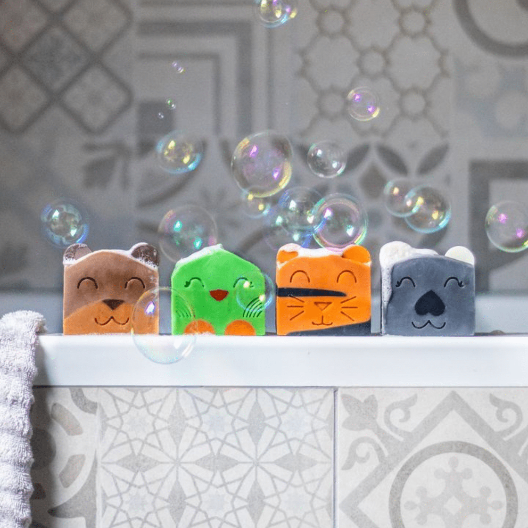 Almarasoap Kinderseife Papagei 100g Almarasoap - malmichbunt.de