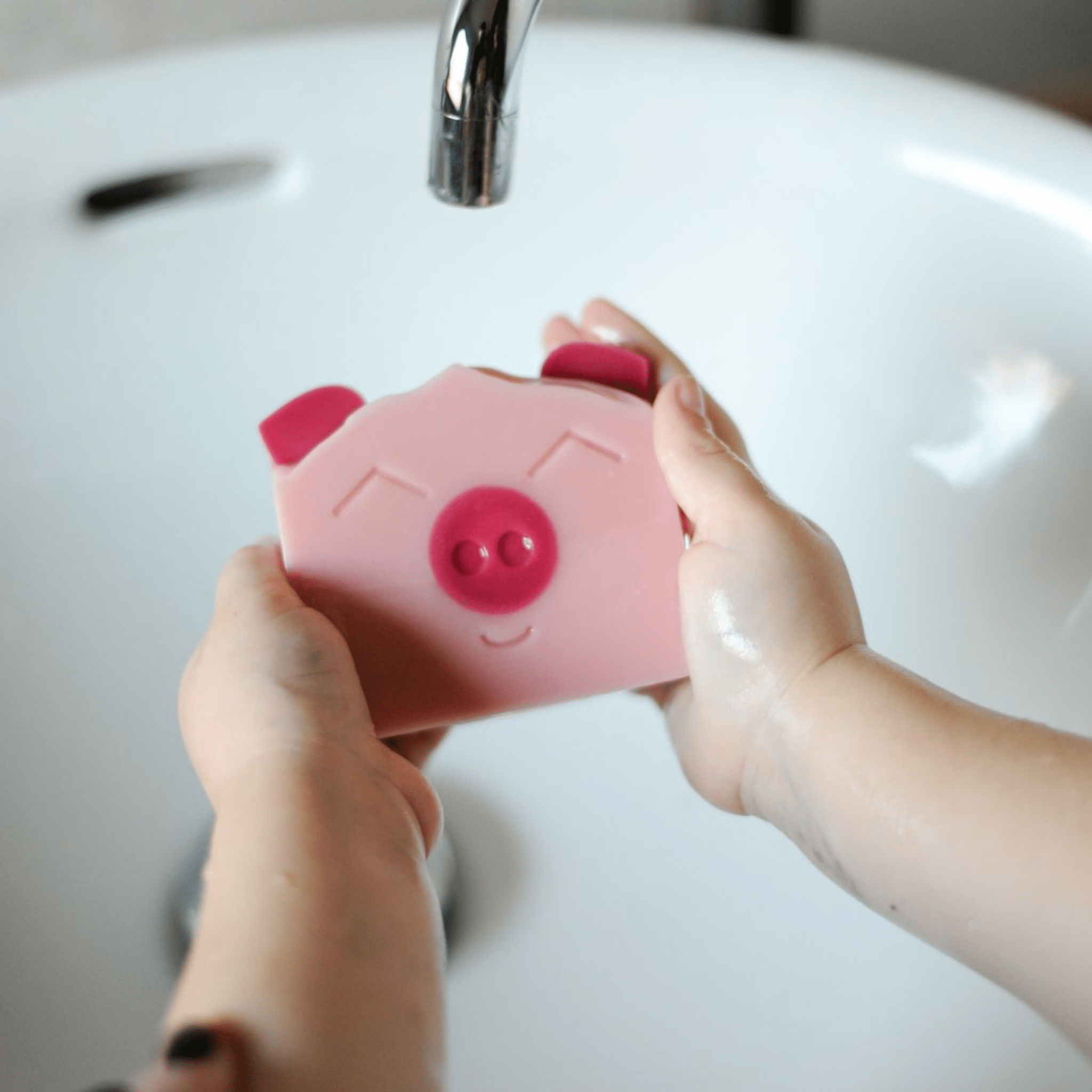 Almarasoap Kinderseife Schwein 100g Almarasoap - malmichbunt.de