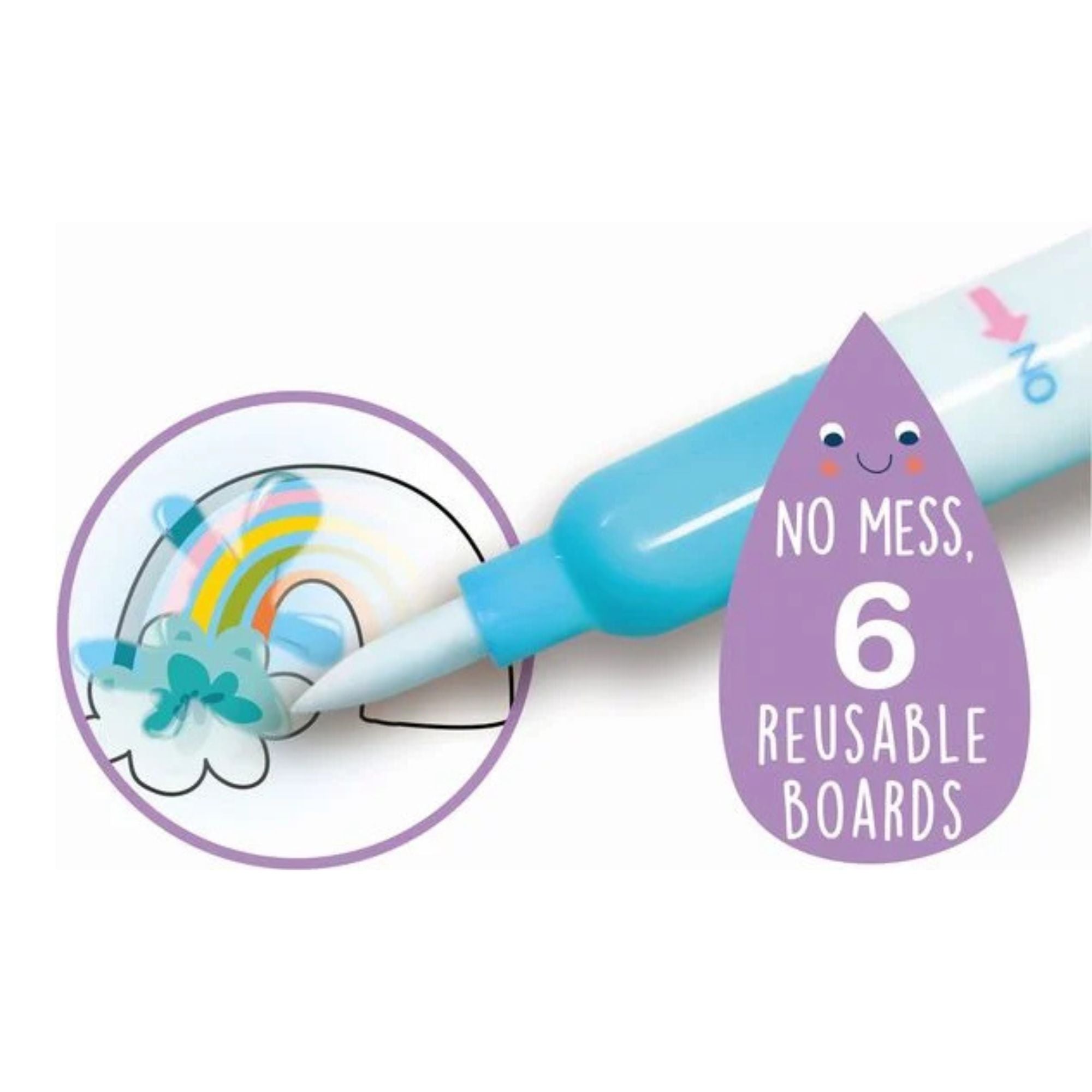 Avenir Magic Wassermalbuch Einhörner Avenir - malmichbunt.de