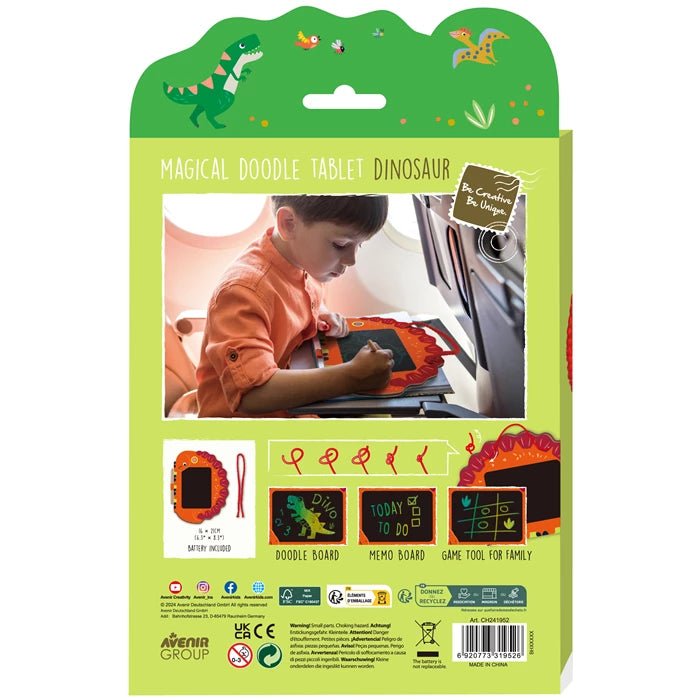 Avenir Zaubermaltafel - Motiv Dino Avenir - malmichbunt.de