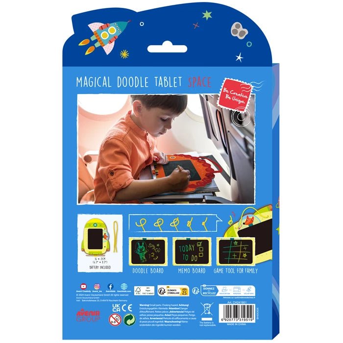 Avenir Zaubermaltafel - Motiv Weltall Avenir - malmichbunt.de