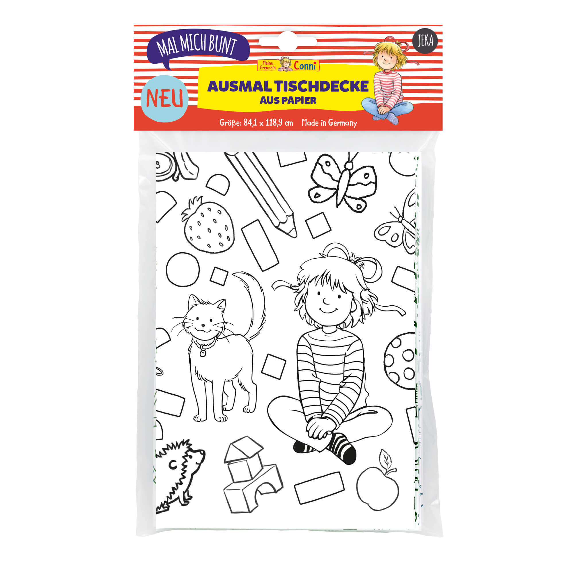 B - Ware Ausmal - Tischdecke "Conni" Jeka - malmichbunt.de