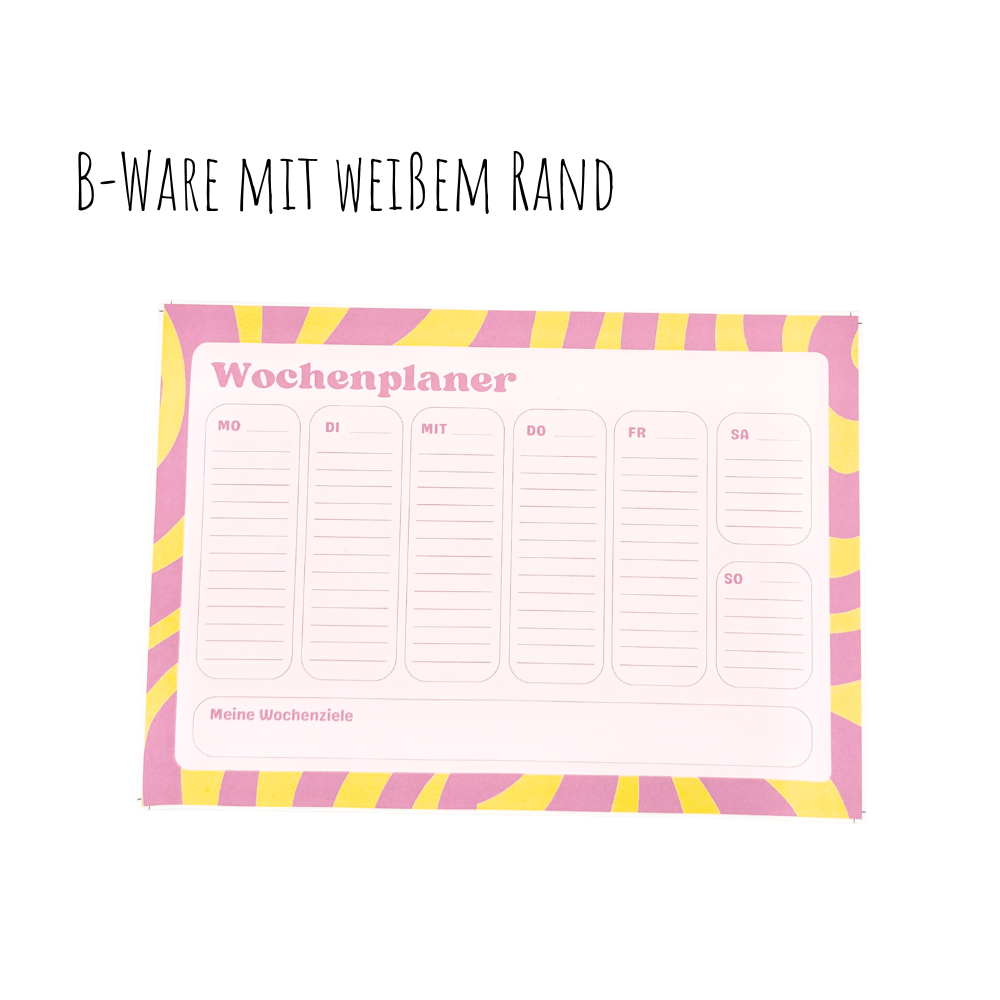 B - Ware: Wochenplaner "Daily dose of dopamine" A4 Jeka - malmichbunt.de