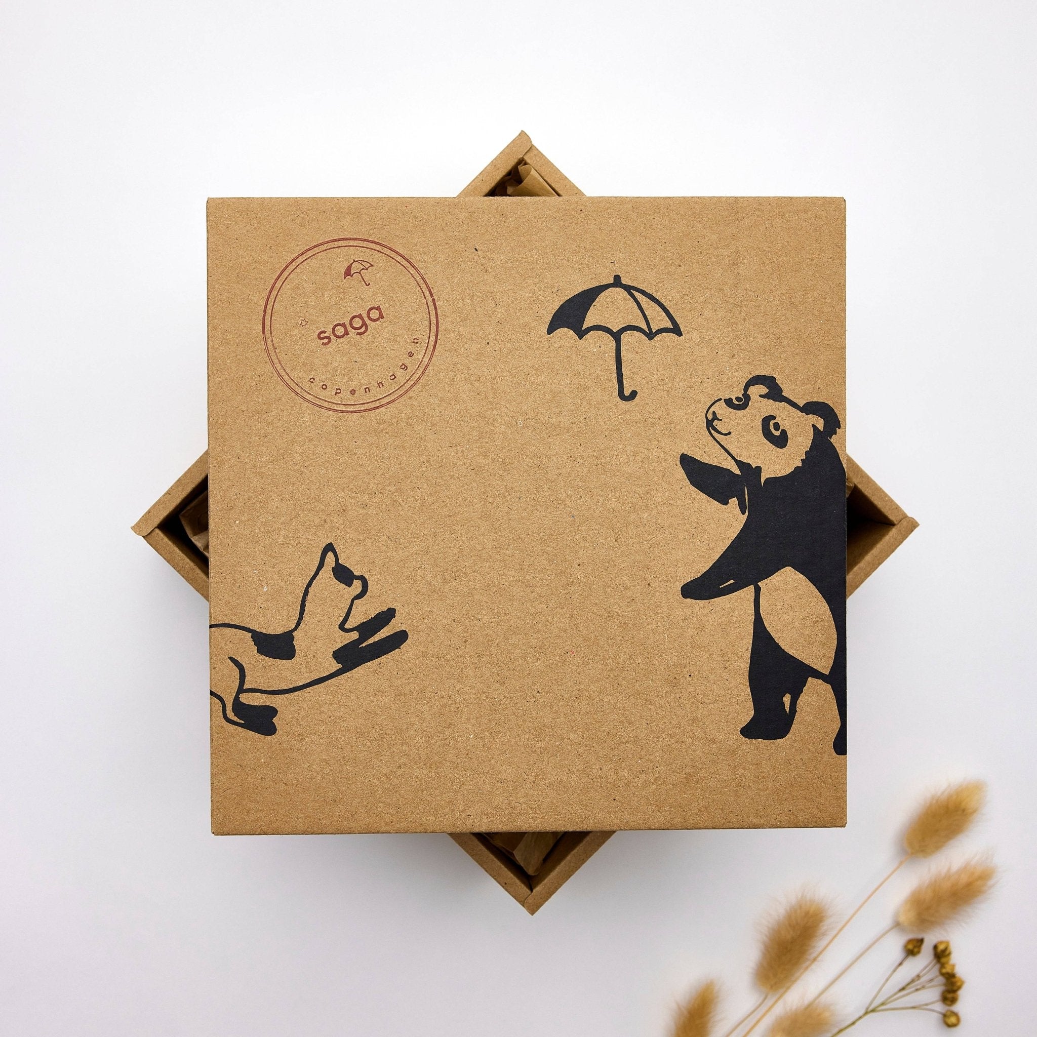 Baby - Geschenkbox - "Tiny Paws" - Nachhaltig & Bio Saga Copenhagen - malmichbunt.de