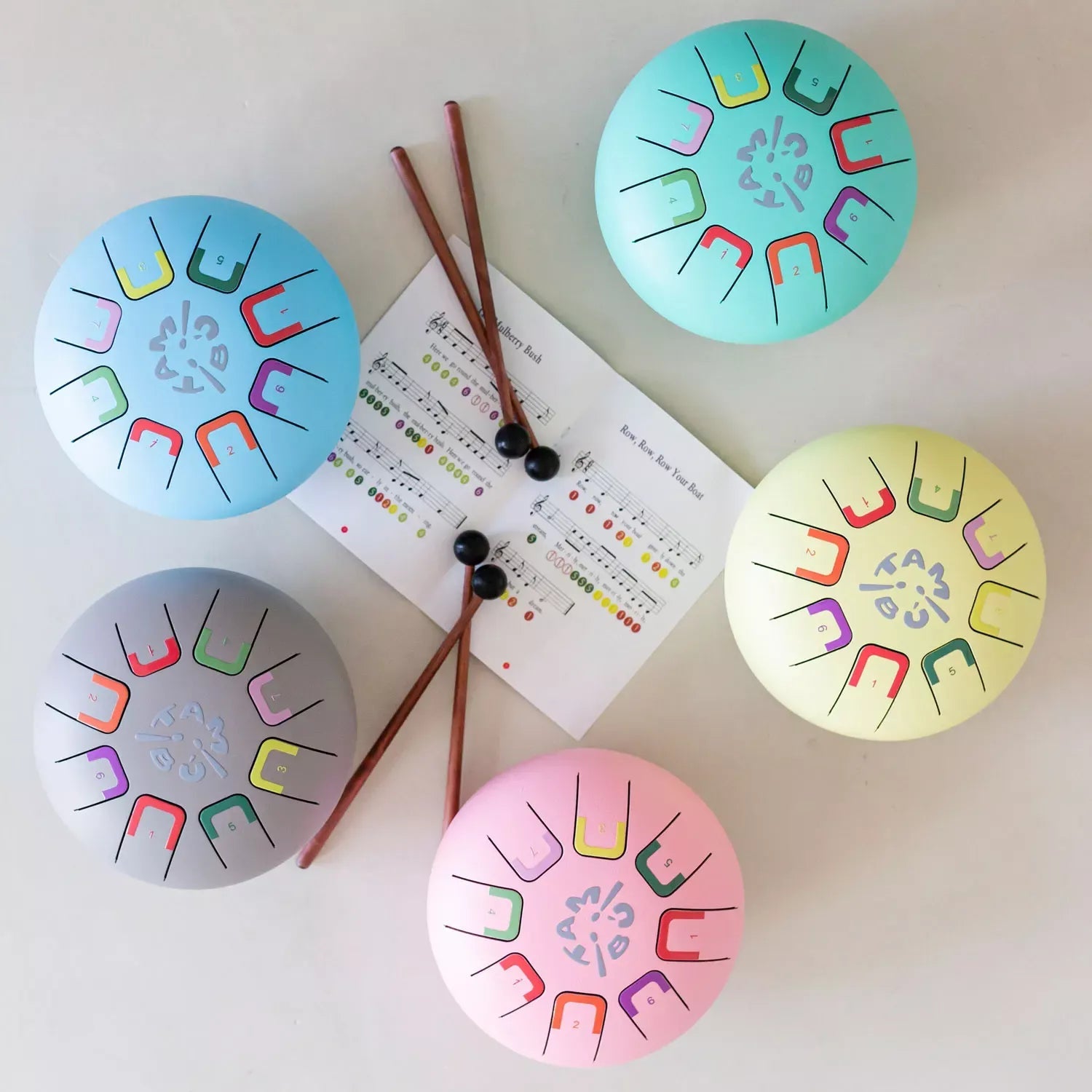 Baby Tambu Zungentrommeln Pinky Winky (Pink) JuegaConmigo - malmichbunt.de