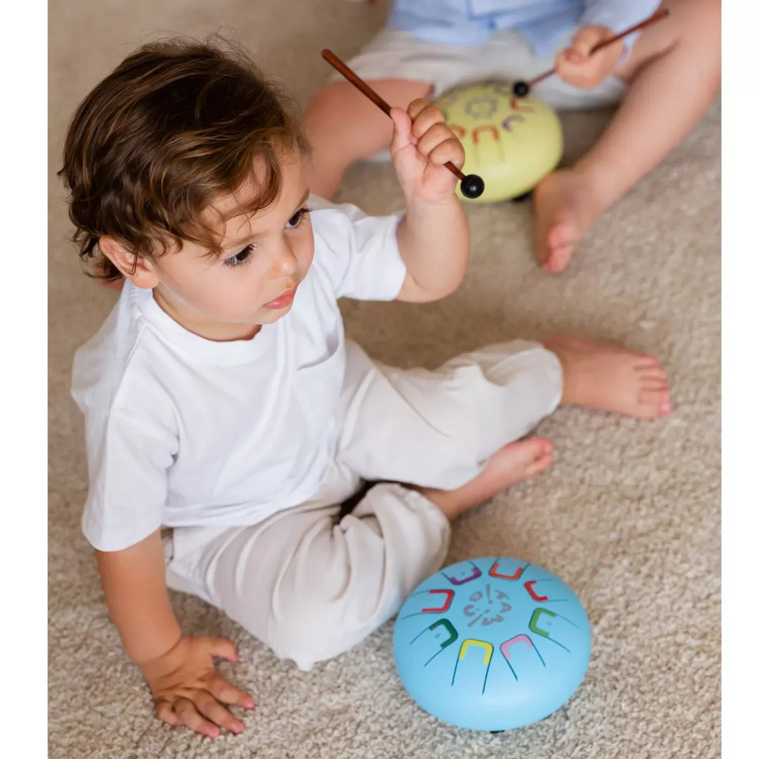 Baby Tambu Zungentrommeln Pinky Winky (Pink) JuegaConmigo - malmichbunt.de