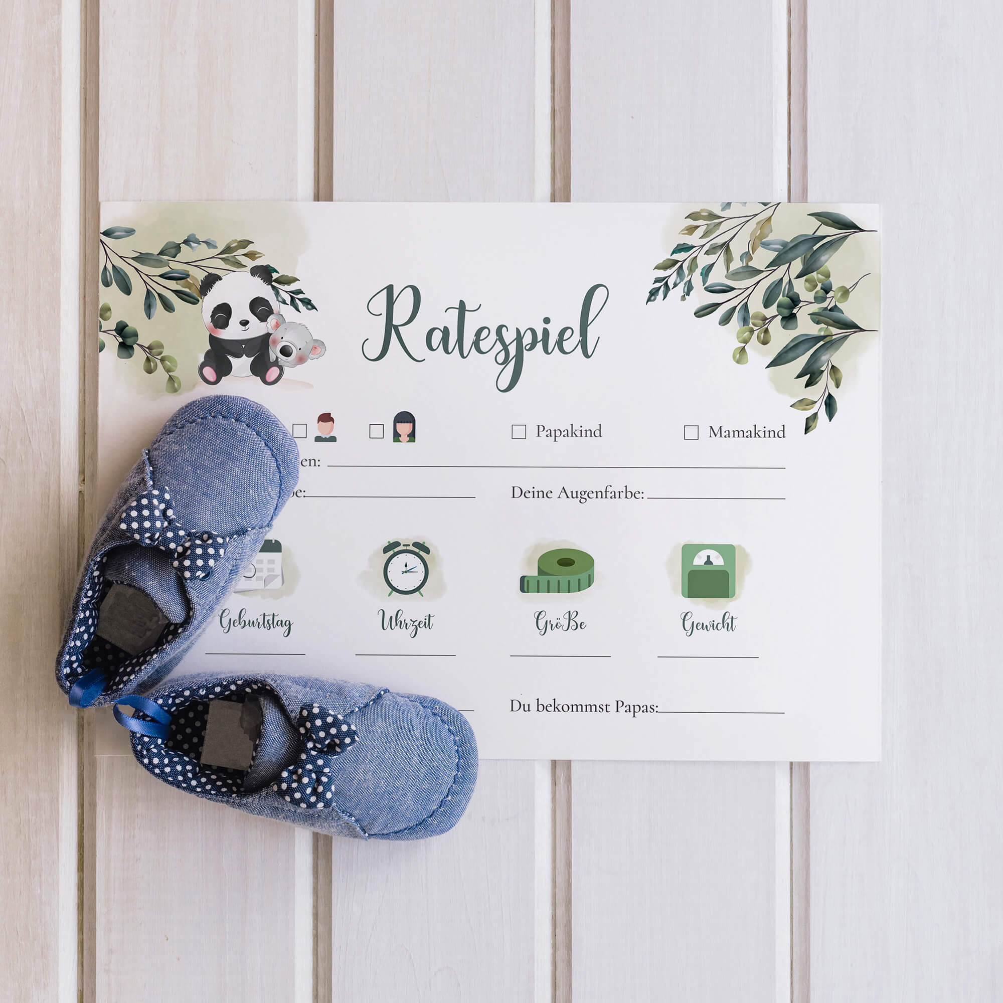 Babyparty Spiele - Set Koala Jeka - malmichbunt.de