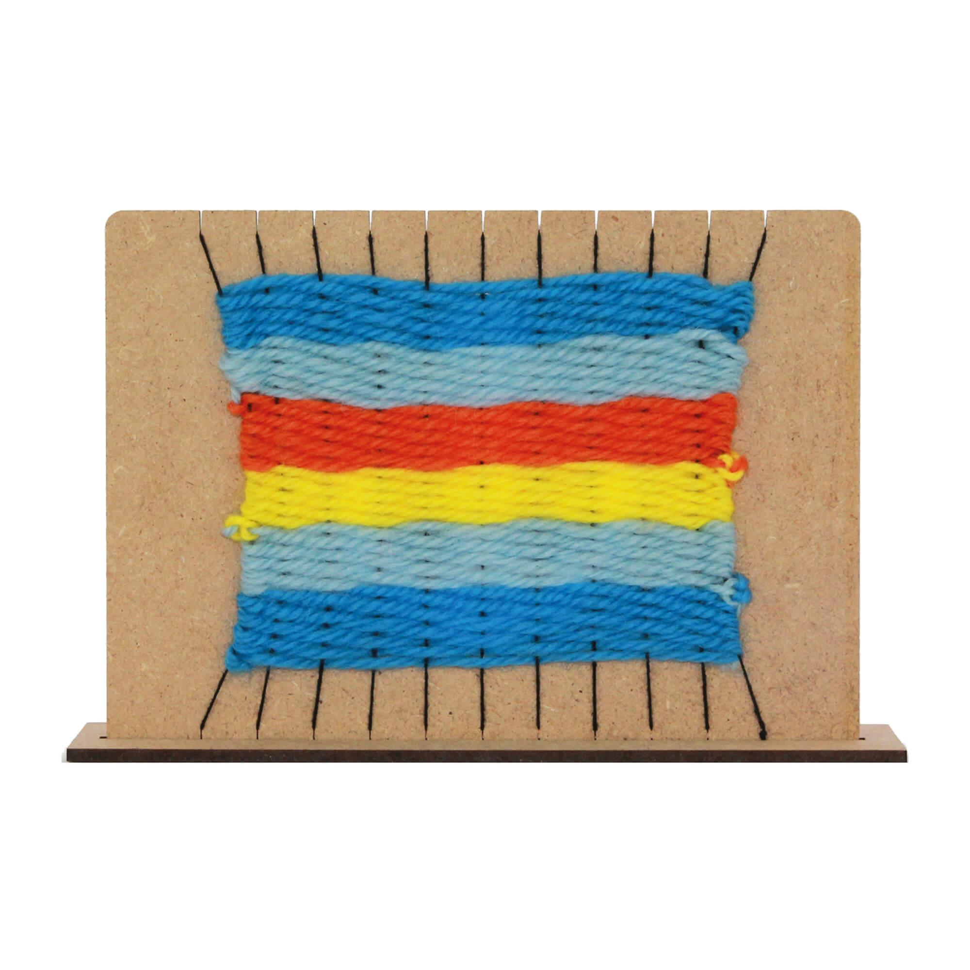 Bastelset Anker - Weben für Kinder Mikiprojekt - malmichbunt.de