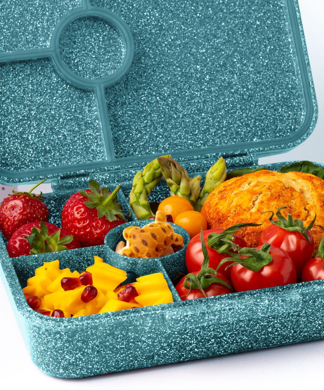 Brotdose Lekkabox Glamour Glitzer Aqua Lekkabox - malmichbunt.de