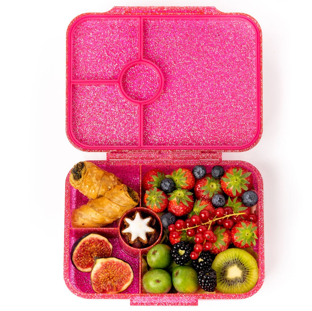 Brotdose Lekkabox Glamour Glitzer Pink Lekkabox - malmichbunt.de