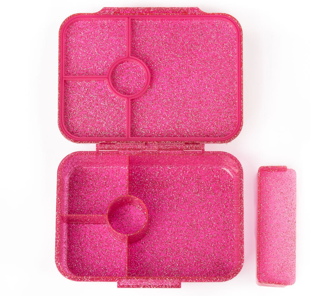 Brotdose Lekkabox Glamour Glitzer Pink Lekkabox - malmichbunt.de