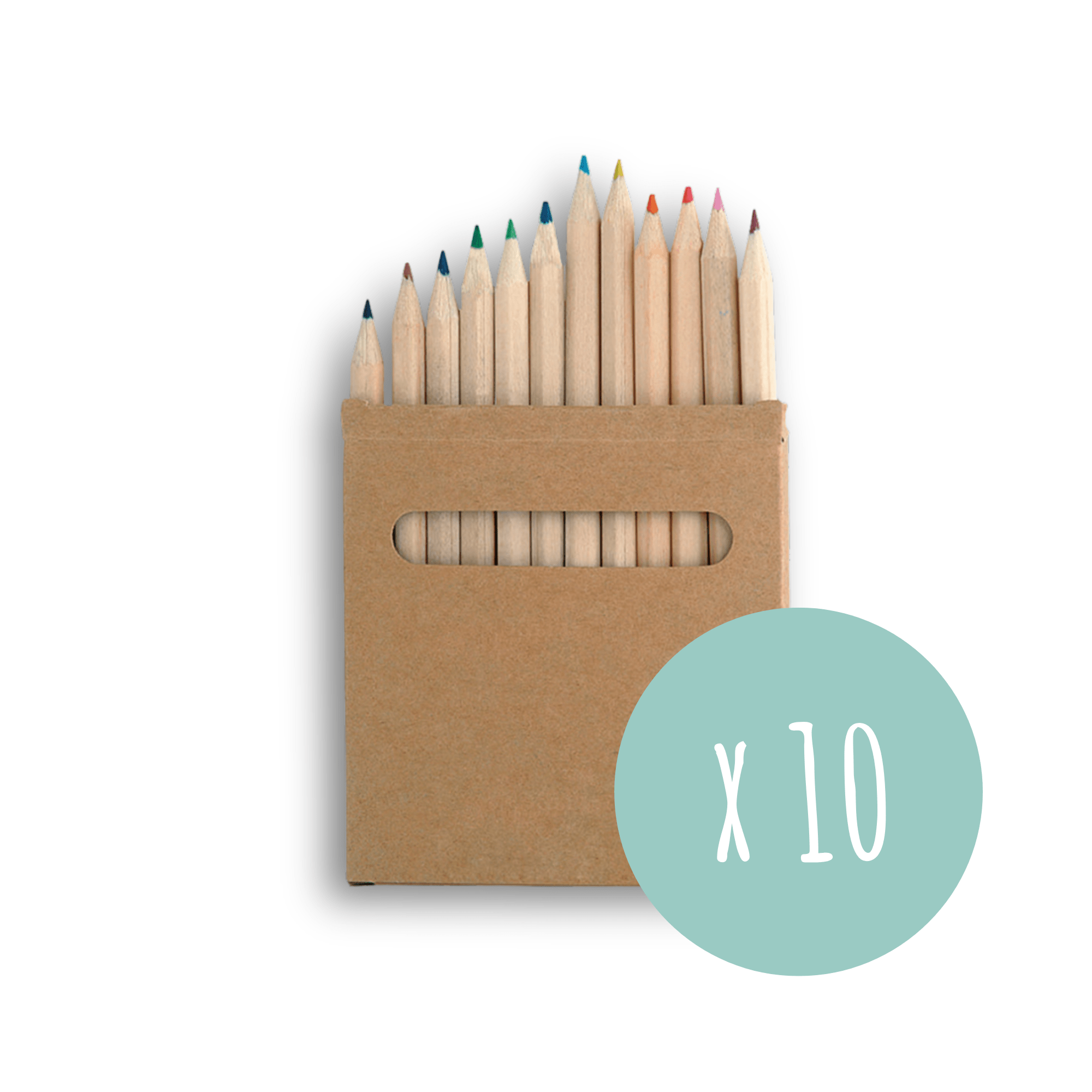 Buntstifte Set 10er mit 12 Stiften Jeka - malmichbunt.de