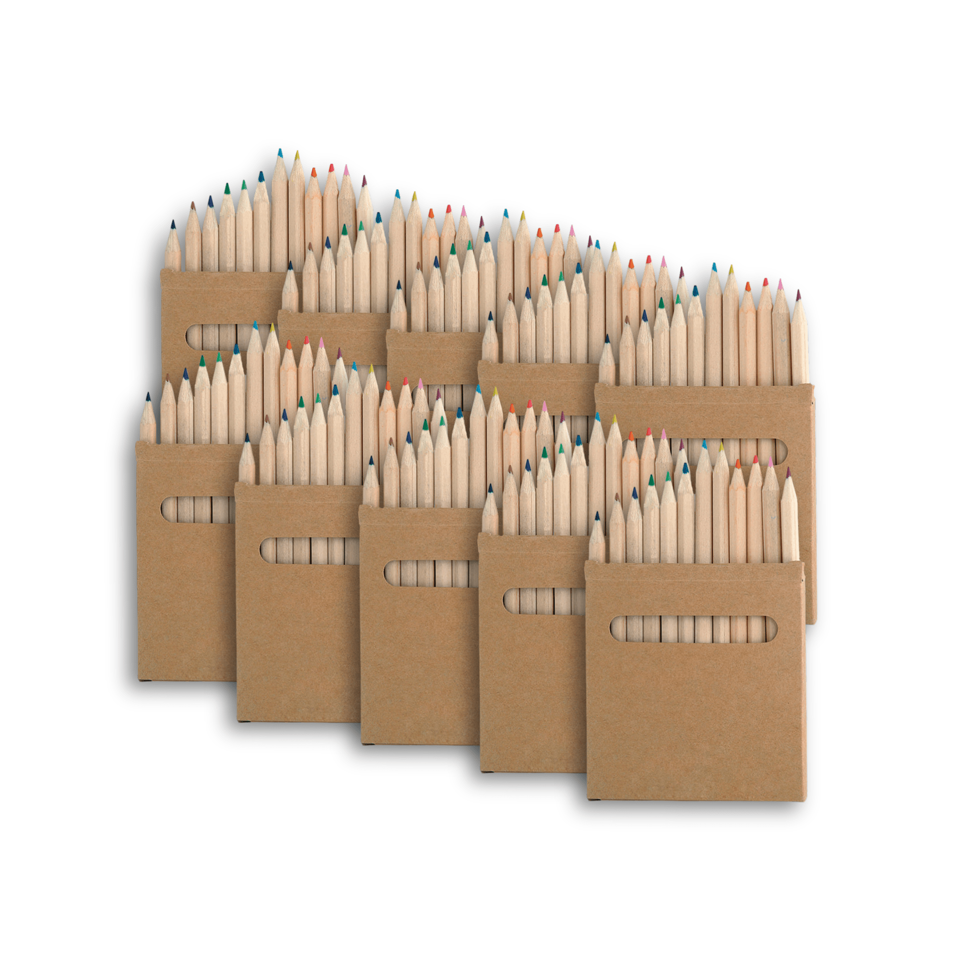 Buntstifte Set 10er mit 12 Stiften Jeka - malmichbunt.de