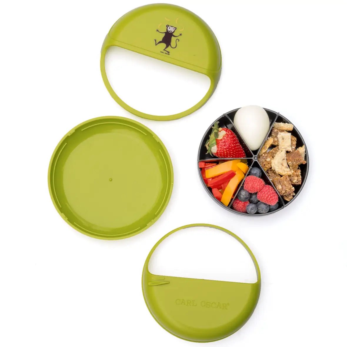 Carl Oscar SnackDISC™ für Kinder – Affe Carl Oscar - malmichbunt.de